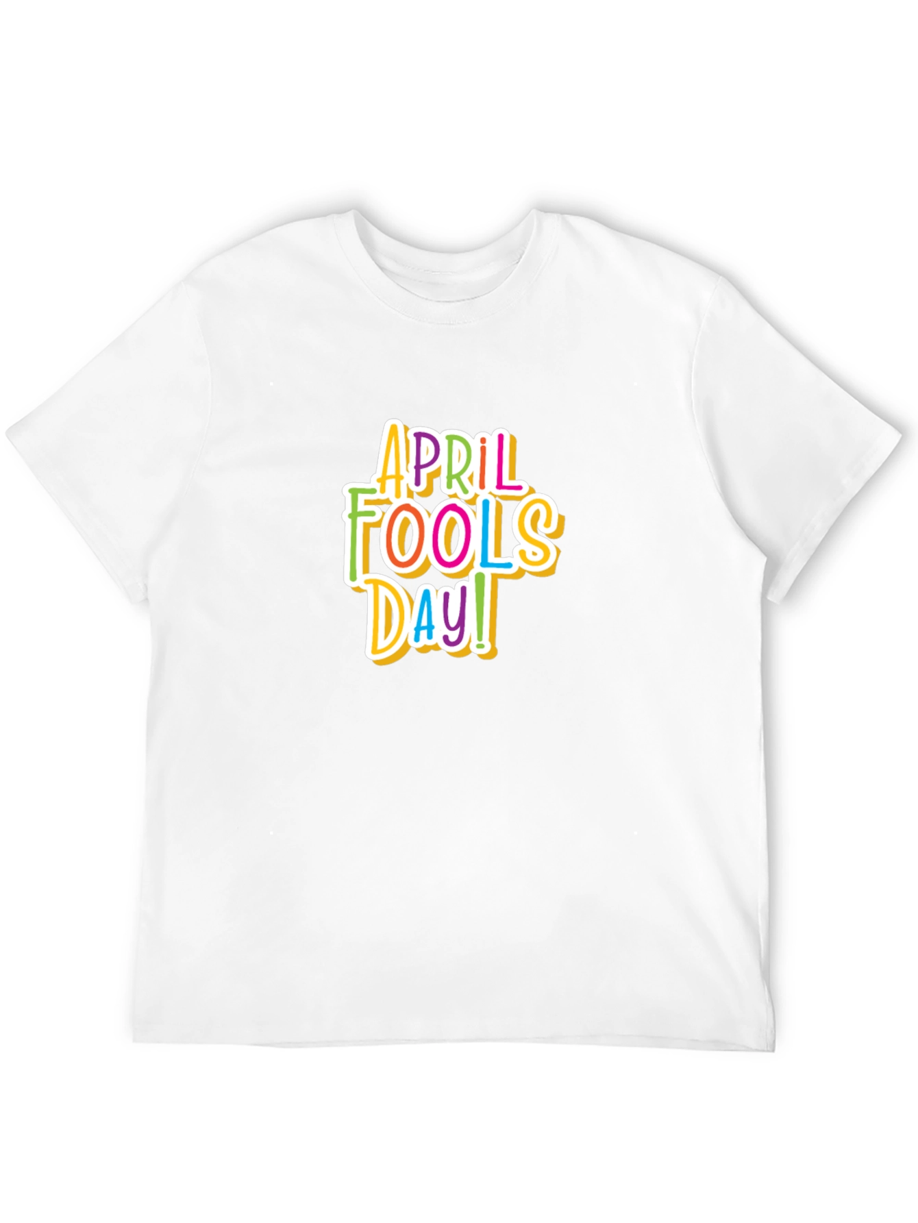 April Fools Day Graphic Tee - Black
