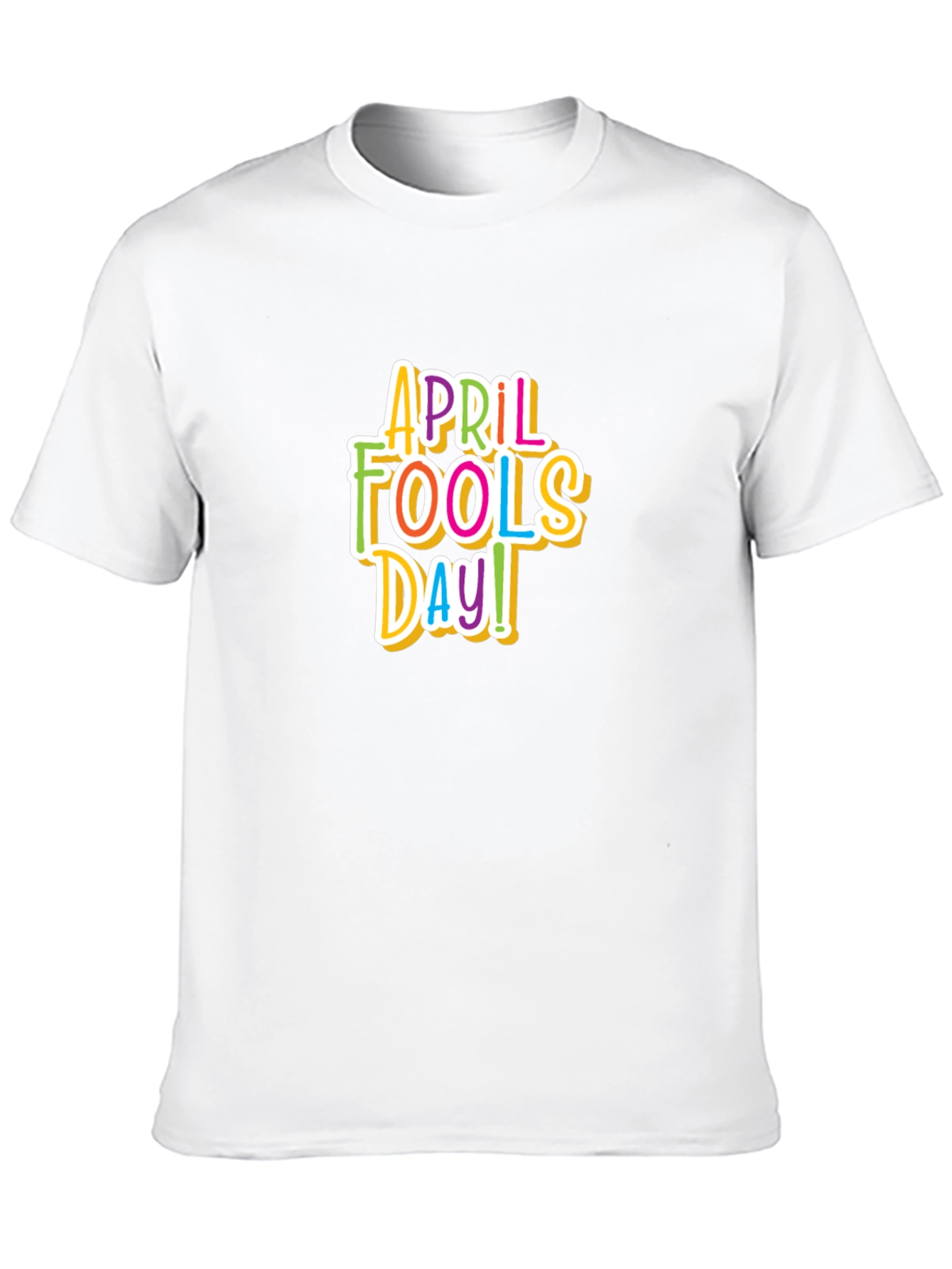 April Fools Day Graphic Tee - Black