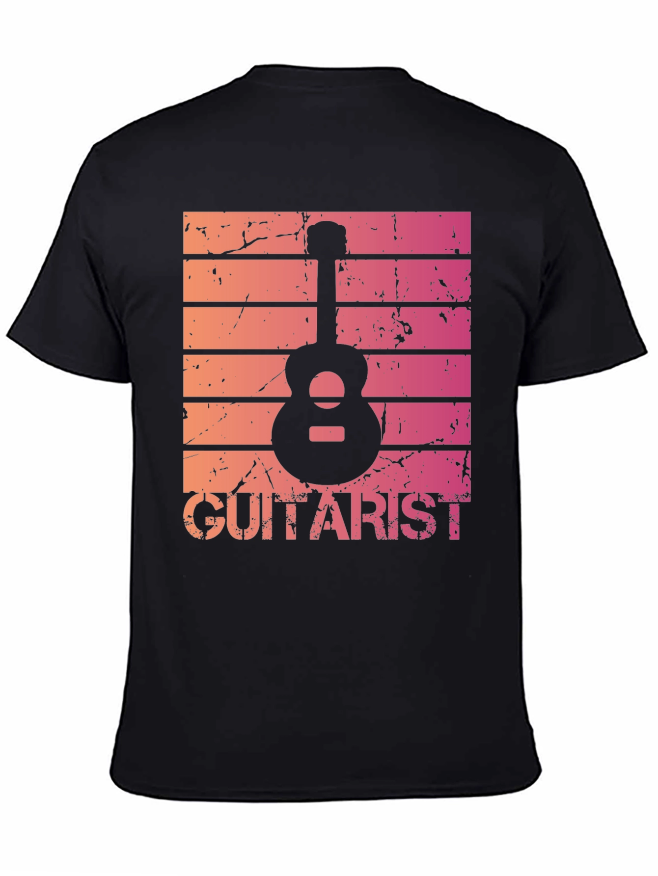 Guitarist Graphic Tee - Retro Music Lover T-Shirt