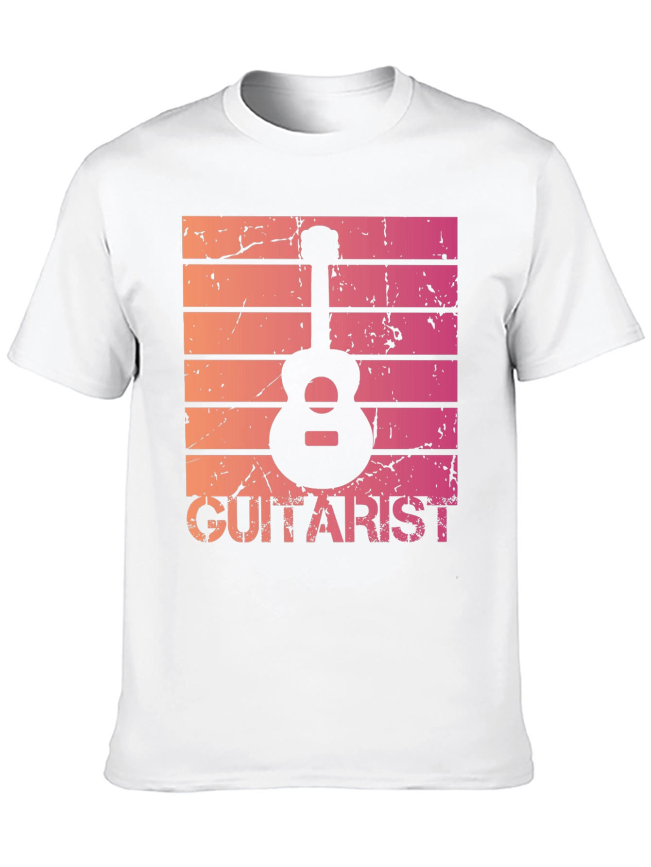 Guitarist Graphic Tee - Retro Music Lover T-Shirt