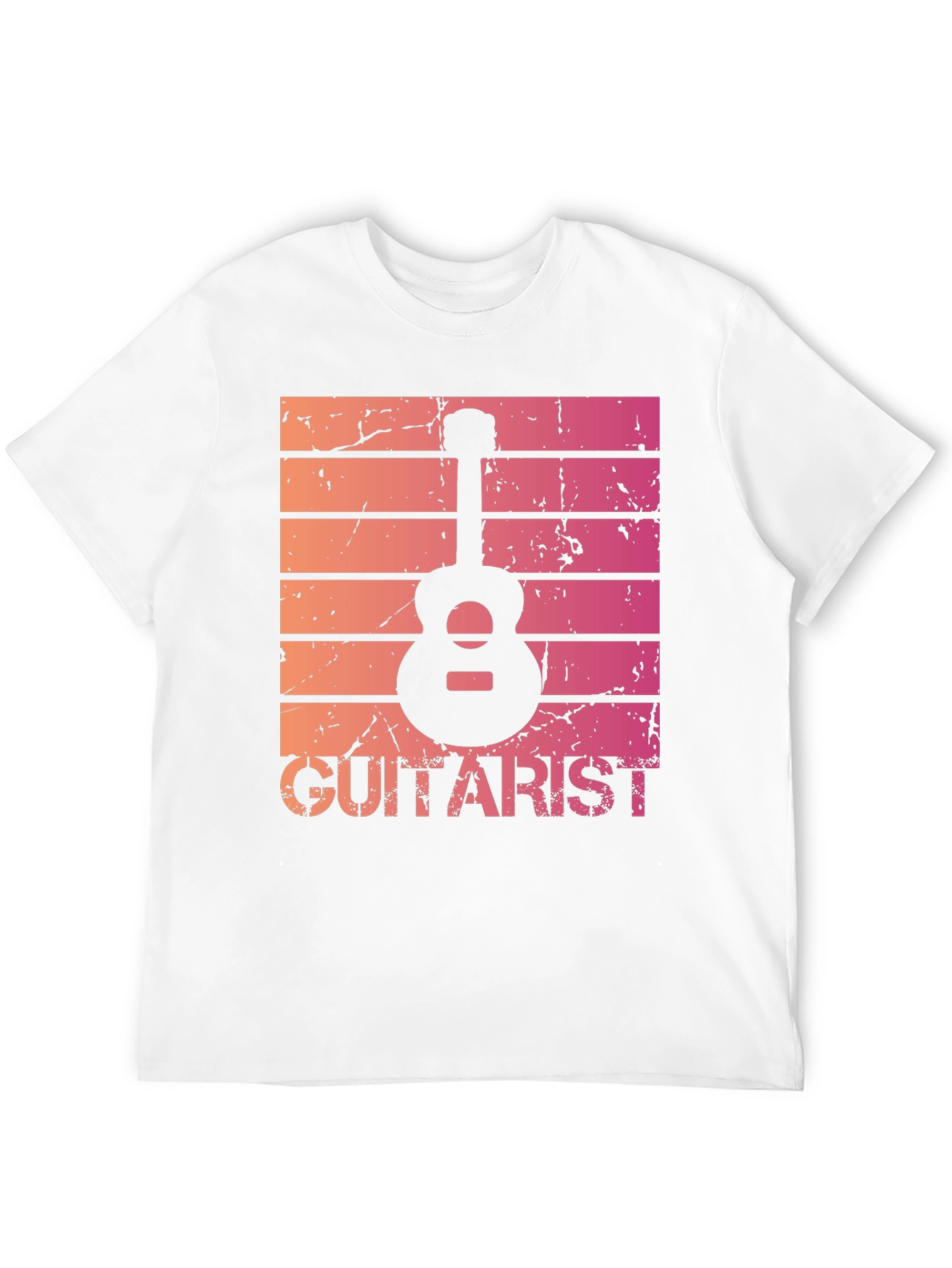 Guitarist Graphic Tee - Retro Music Lover T-Shirt