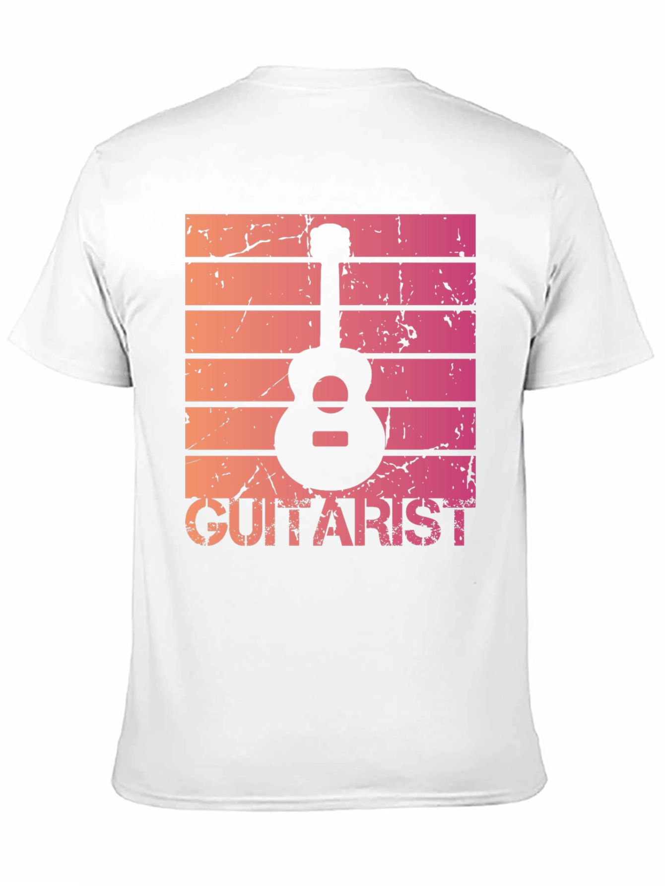 Guitarist Graphic Tee - Retro Music Lover T-Shirt