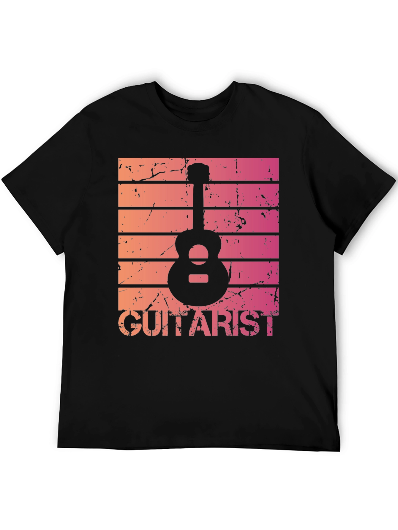 Guitarist Graphic Tee - Retro Music Lover T-Shirt