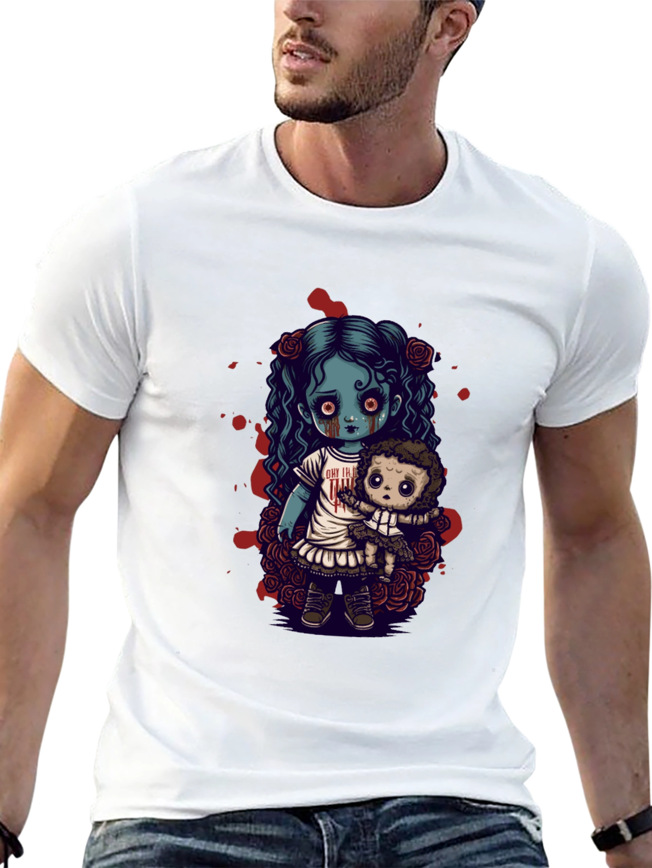 Creepy Cute Zombie Doll T-Shirt