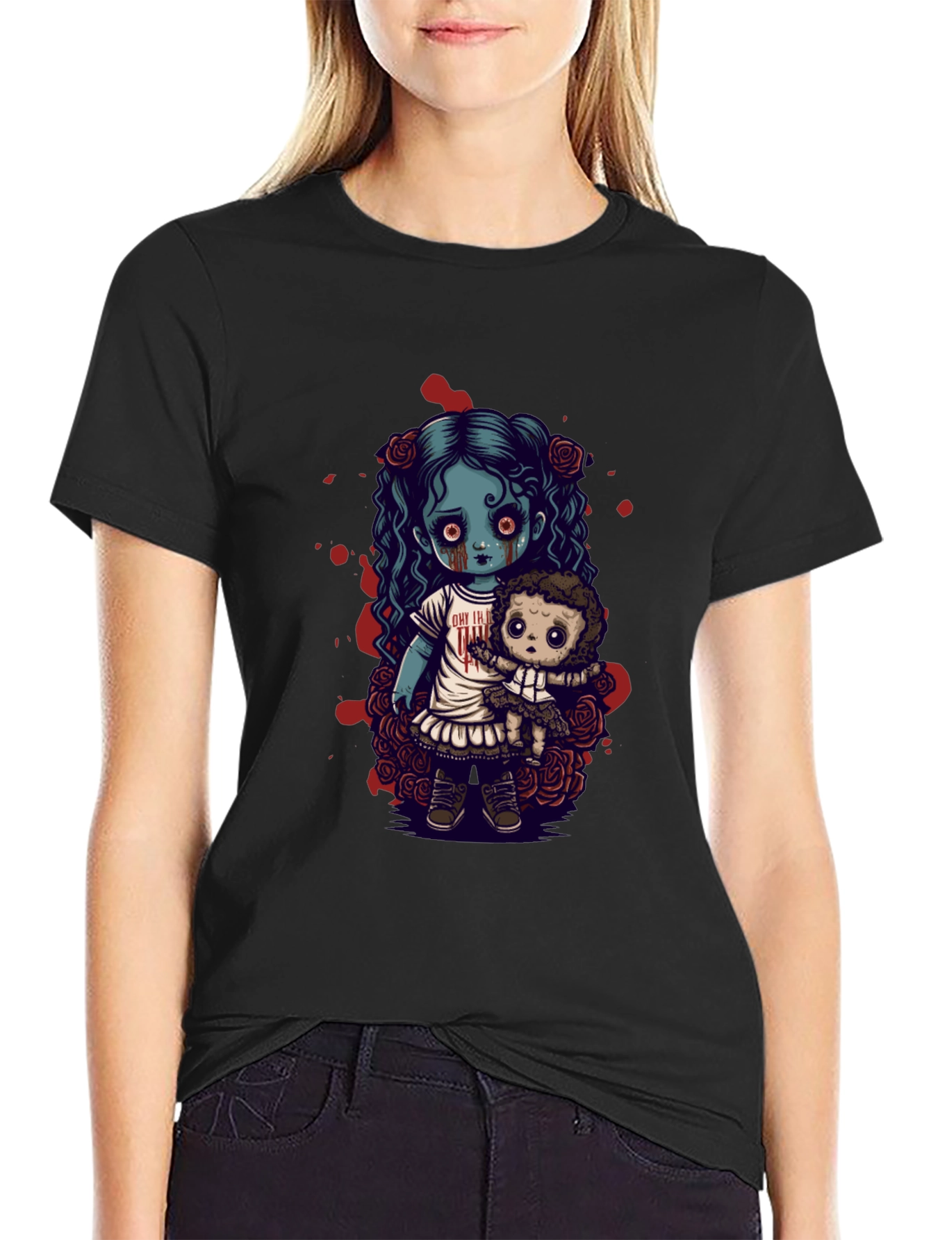 Creepy Cute Zombie Doll T-Shirt