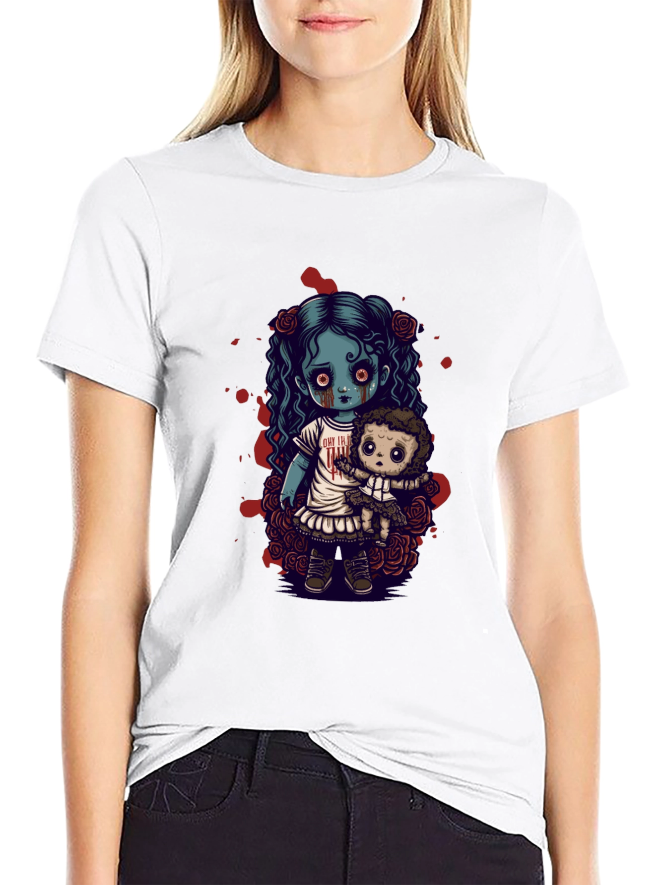 Creepy Cute Zombie Doll T-Shirt
