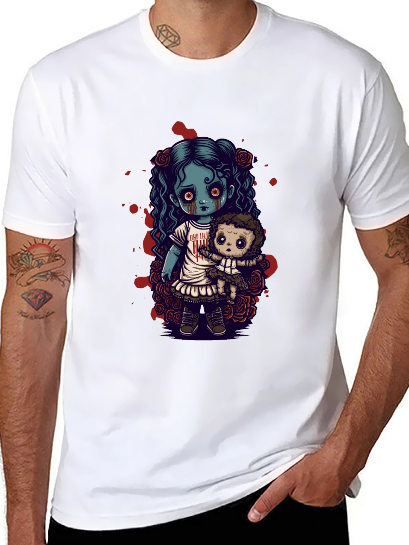 Creepy Cute Zombie Doll T-Shirt