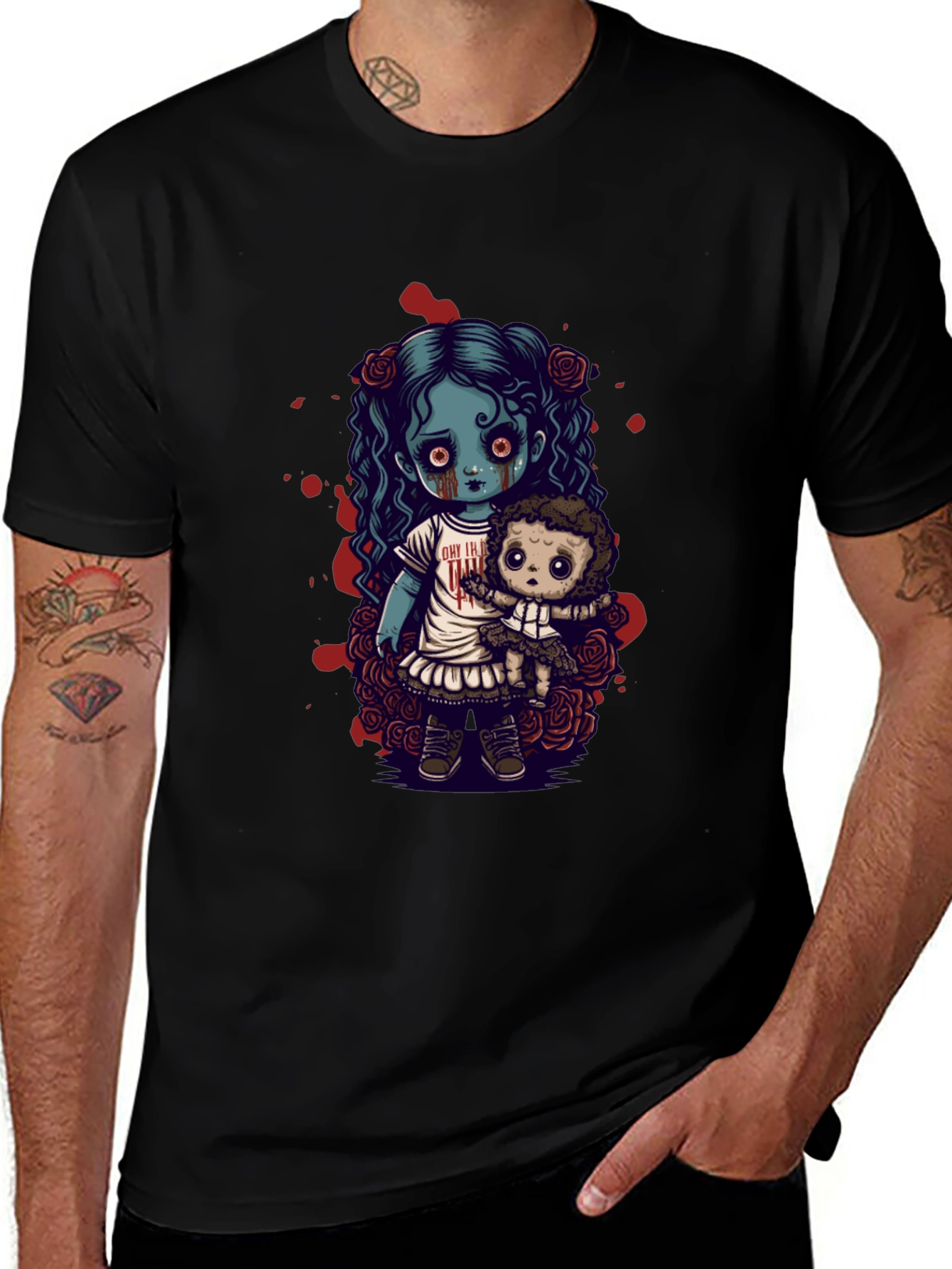 Creepy Cute Zombie Doll T-Shirt
