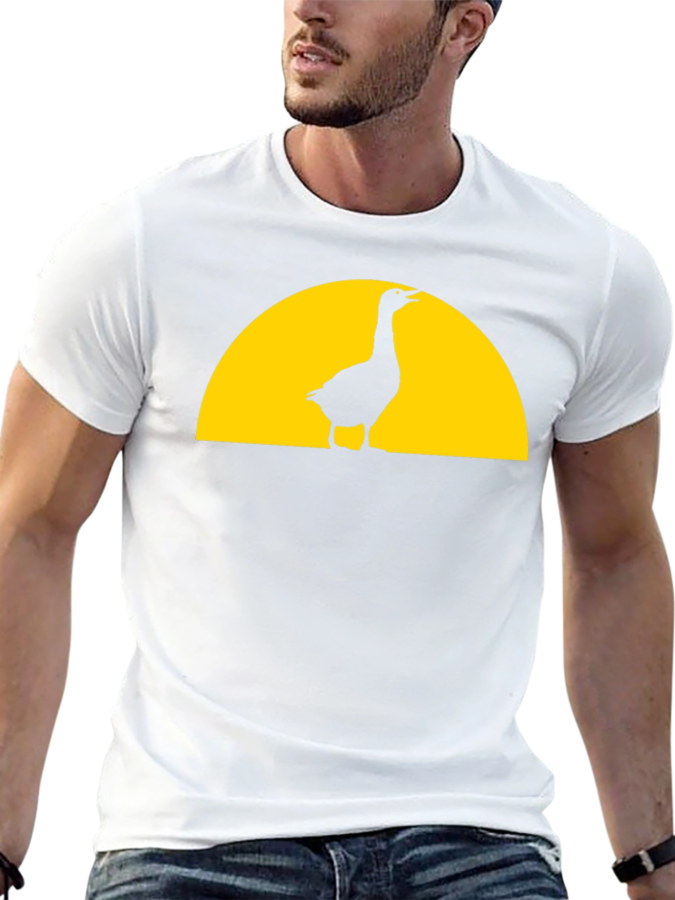 Goose Sunset Graphic Tee