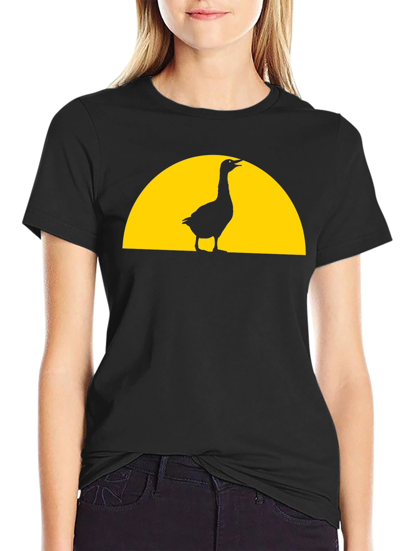 Goose Sunset Graphic Tee