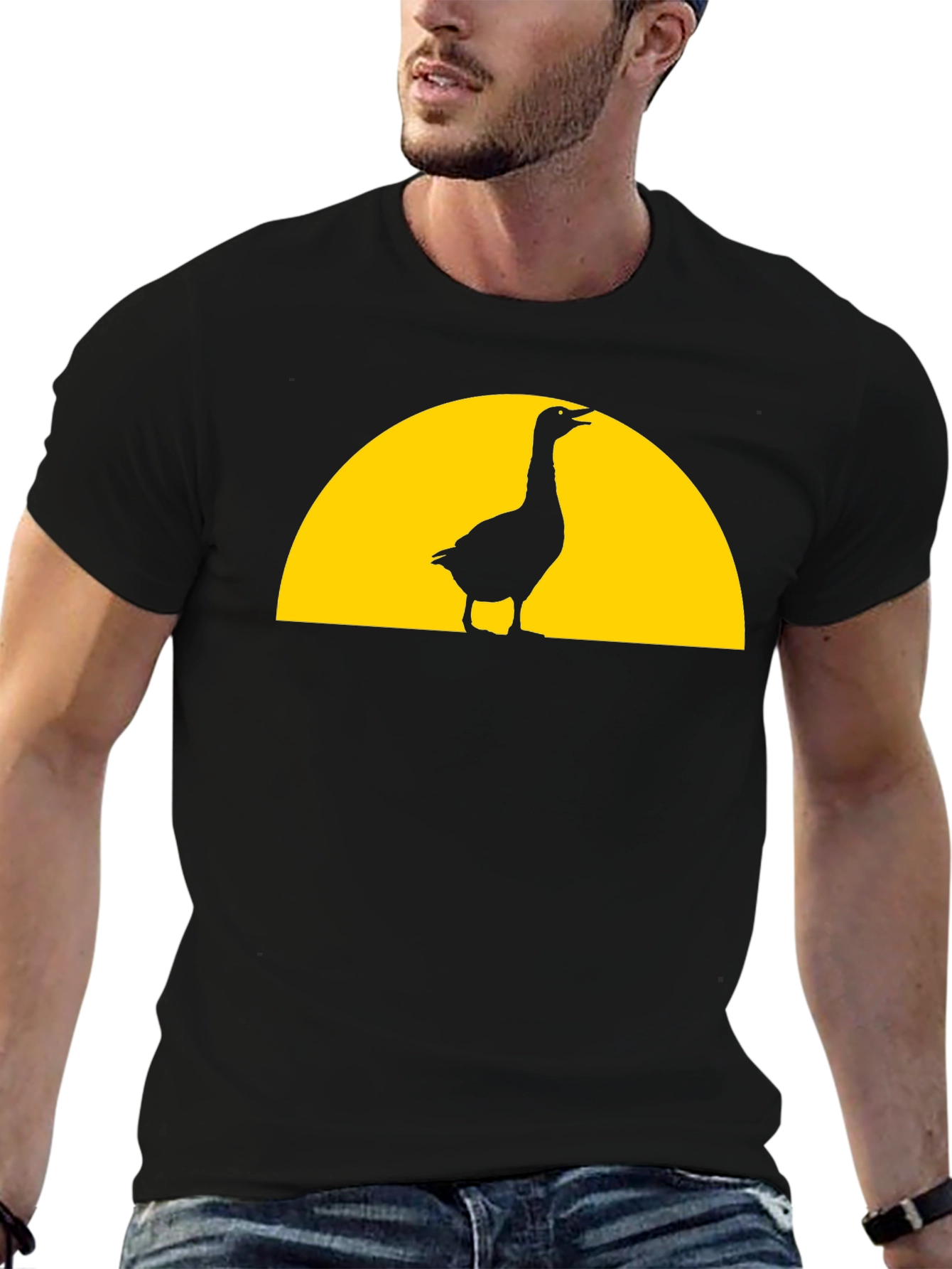 Goose Sunset Graphic Tee