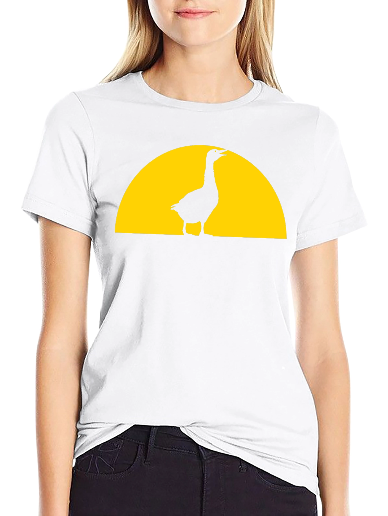Goose Sunset Graphic Tee