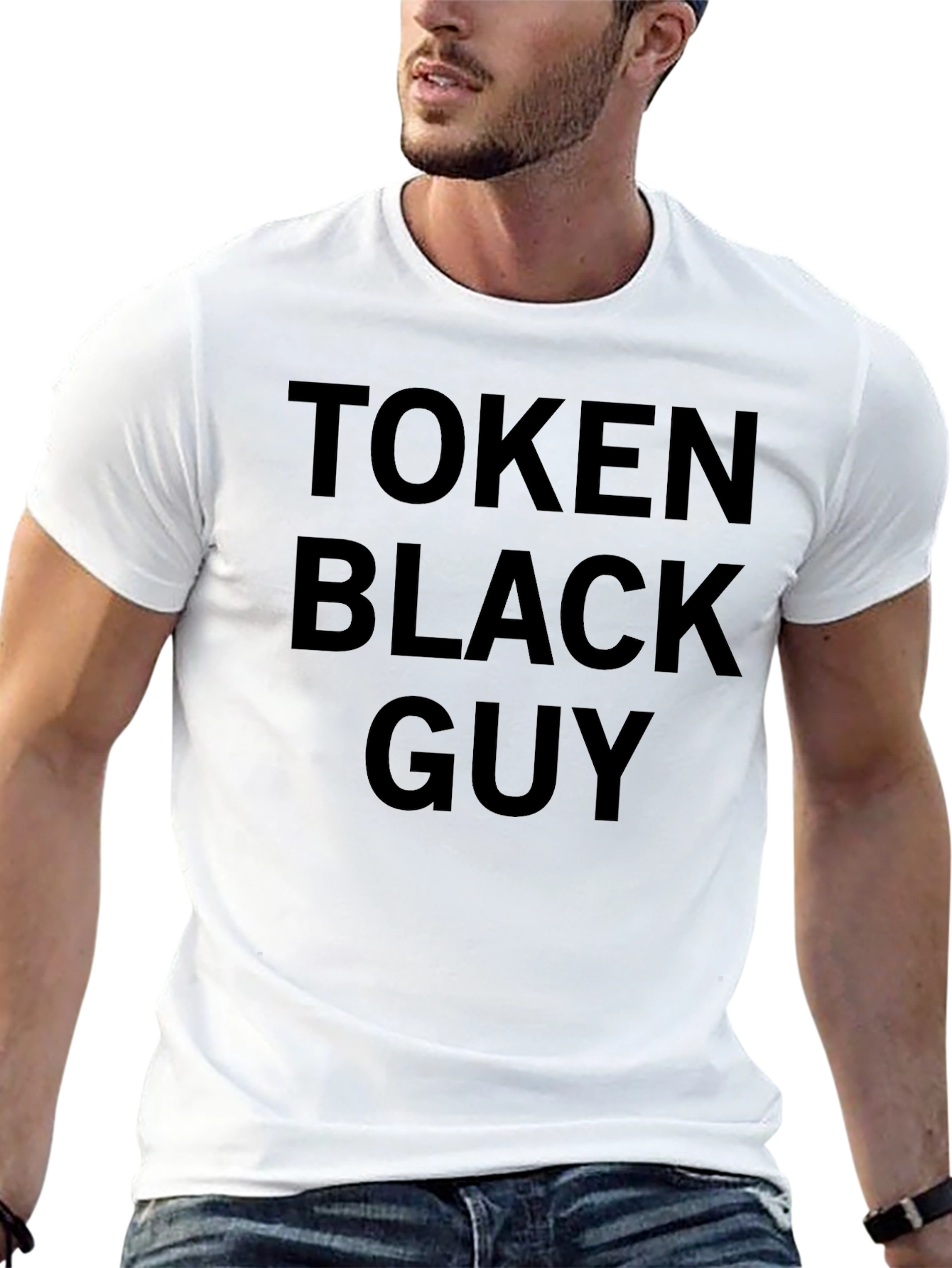 Token Black Guy Graphic Tee