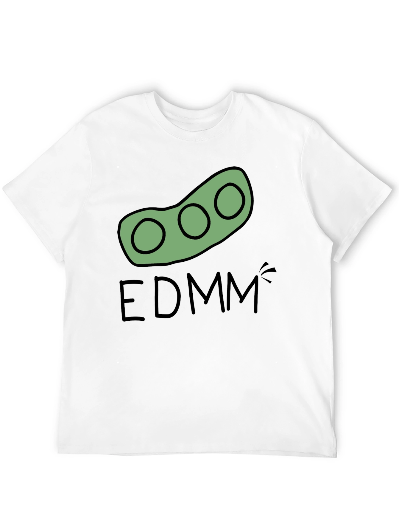 EDMM Edamame T-Shirt - Black Cotton Tee