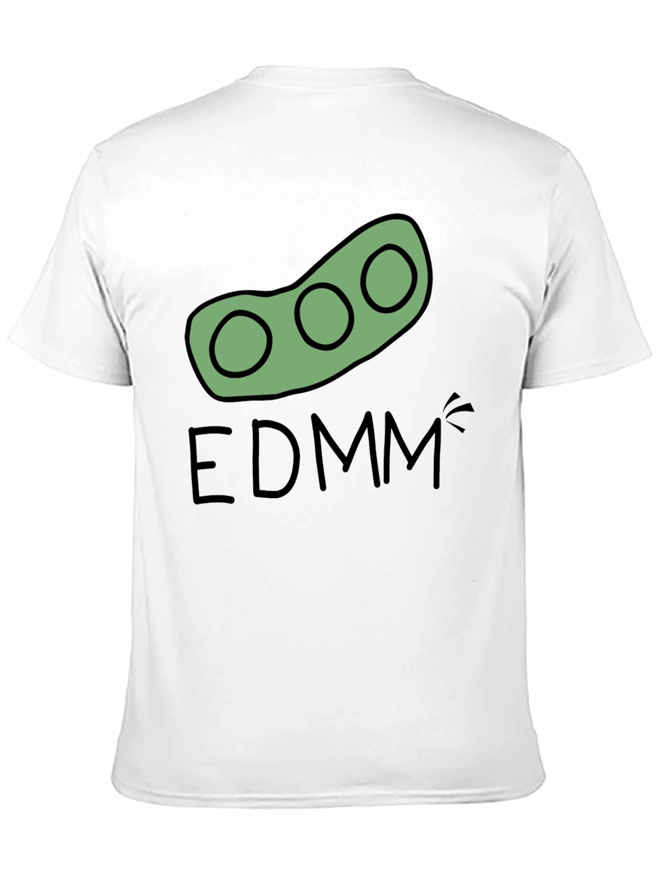EDMM Edamame T-Shirt - Black Cotton Tee