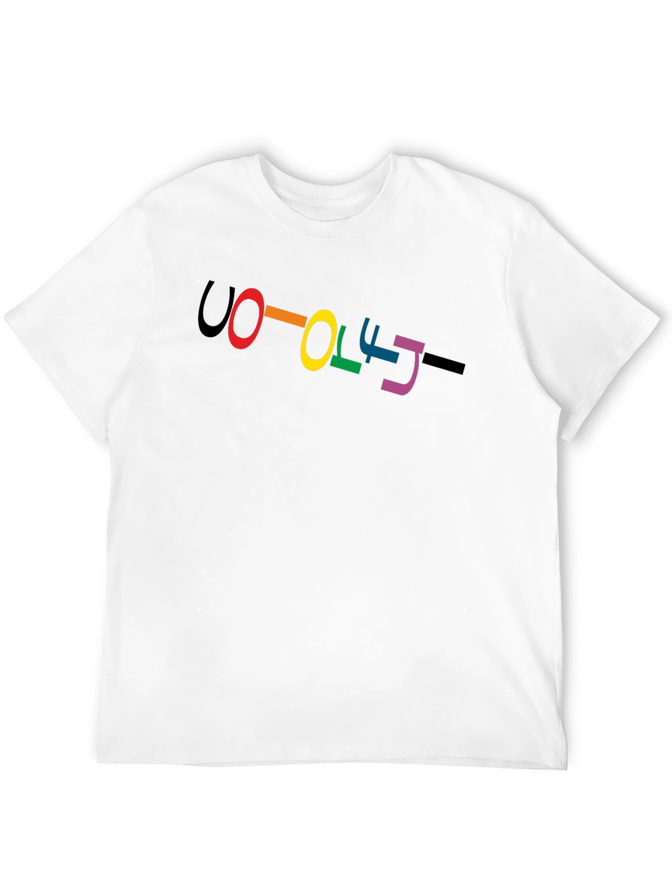 Rainbow OOTFJ Black T-Shirt