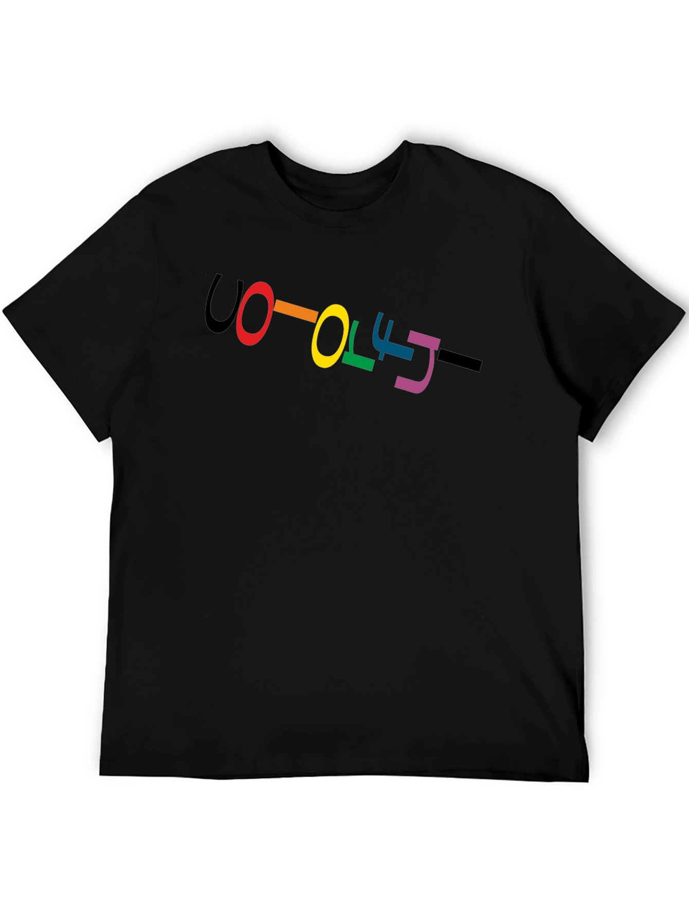 Rainbow OOTFJ Black T-Shirt