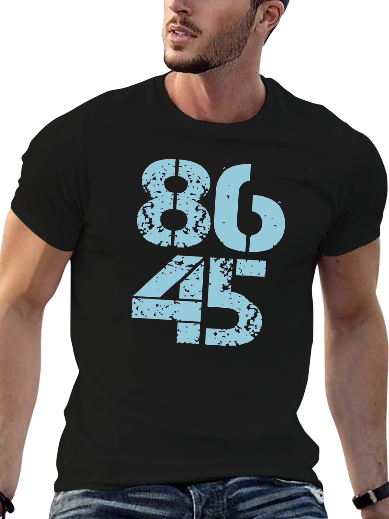 8645 Graphic Tee - Black