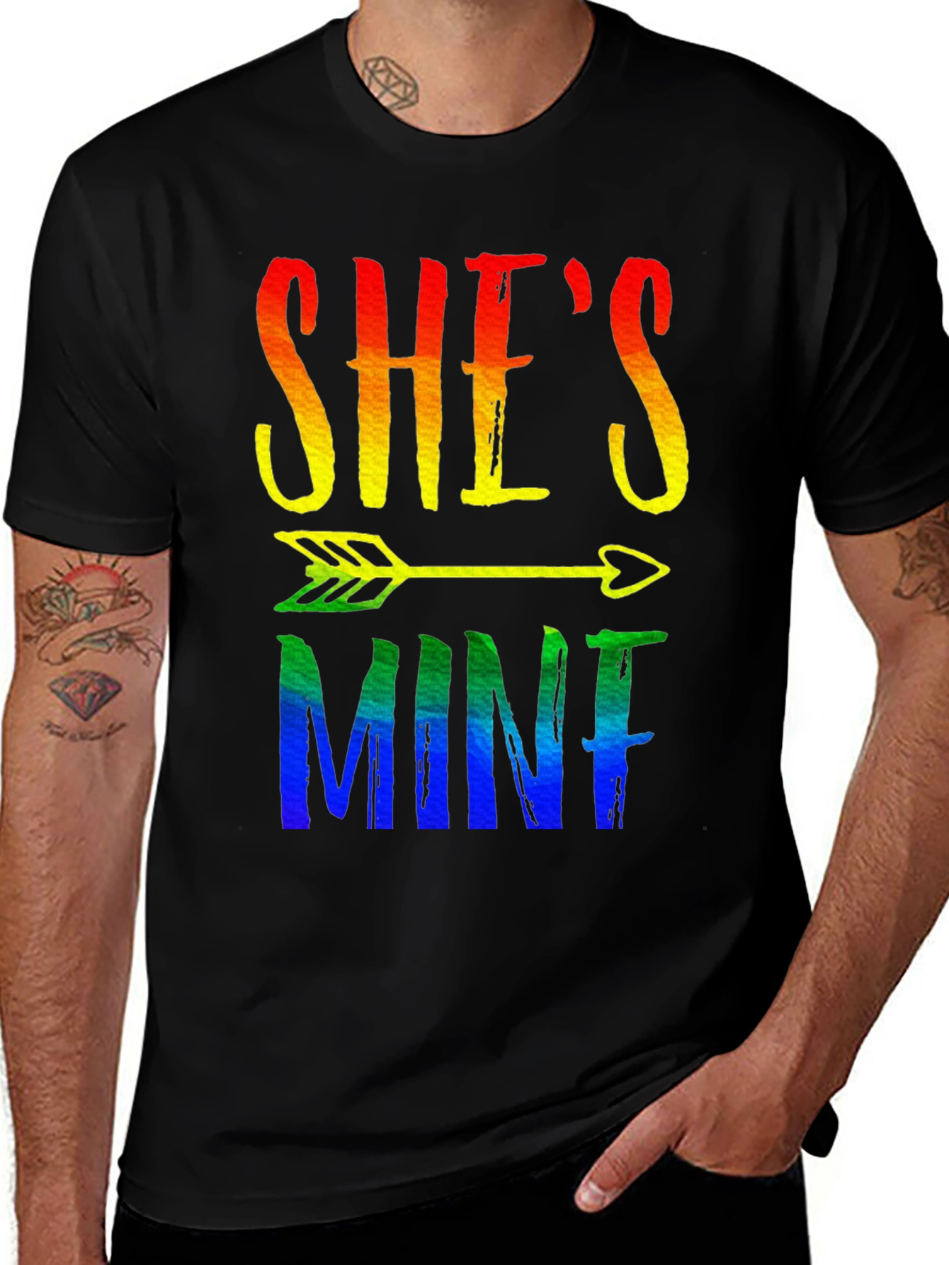 Shes Mine LGBTQ Pride T-Shirt