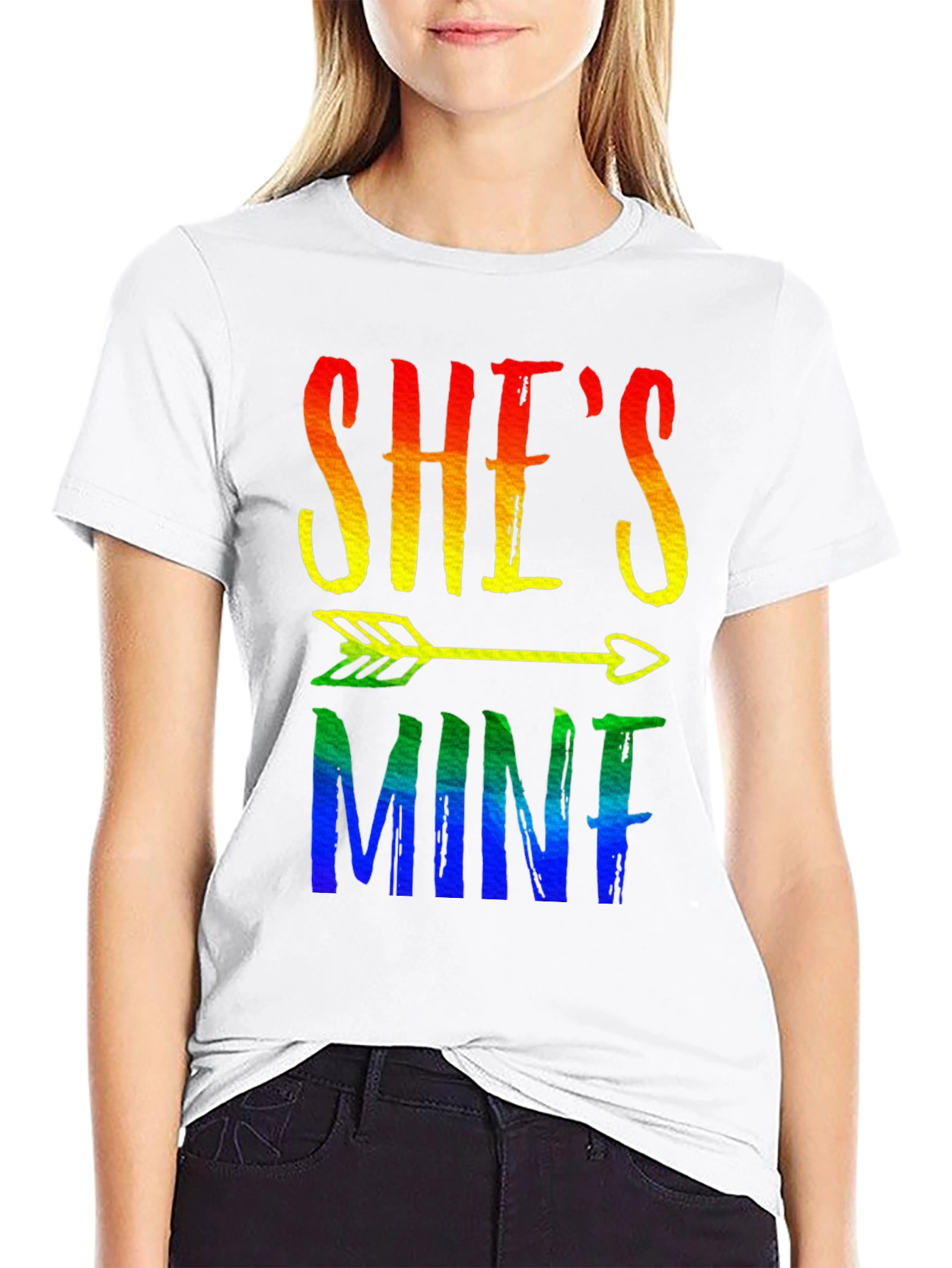 Shes Mine LGBTQ Pride T-Shirt