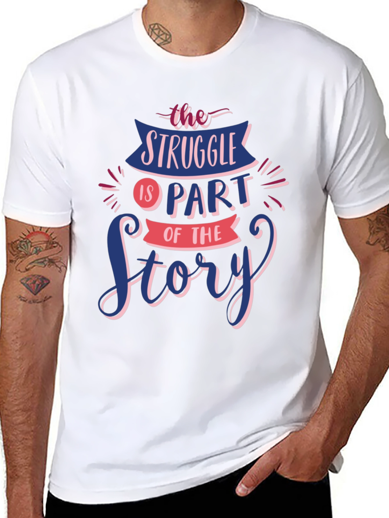 Struggle Is Part of The Story Graphic Tee