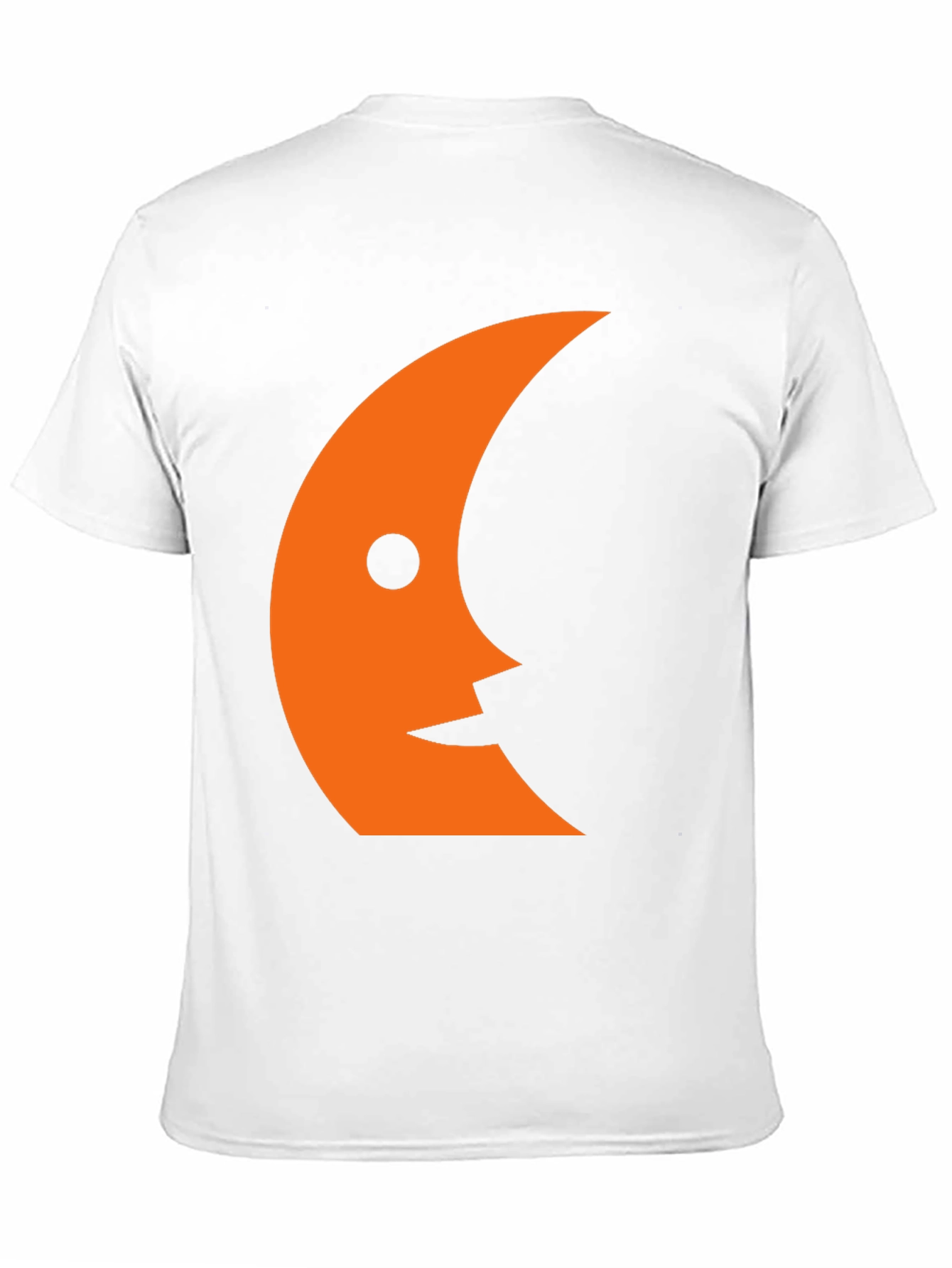 Crescent Face Graphic Tee - Black