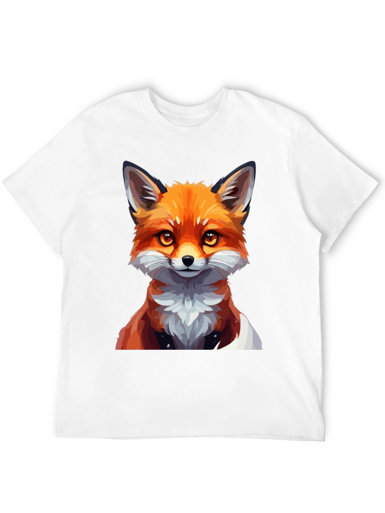 Fox Graphic T-Shirt - Mens Black Tee