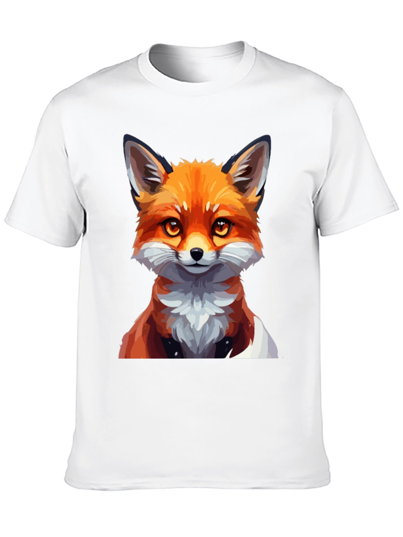 Fox Graphic T-Shirt - Mens Black Tee