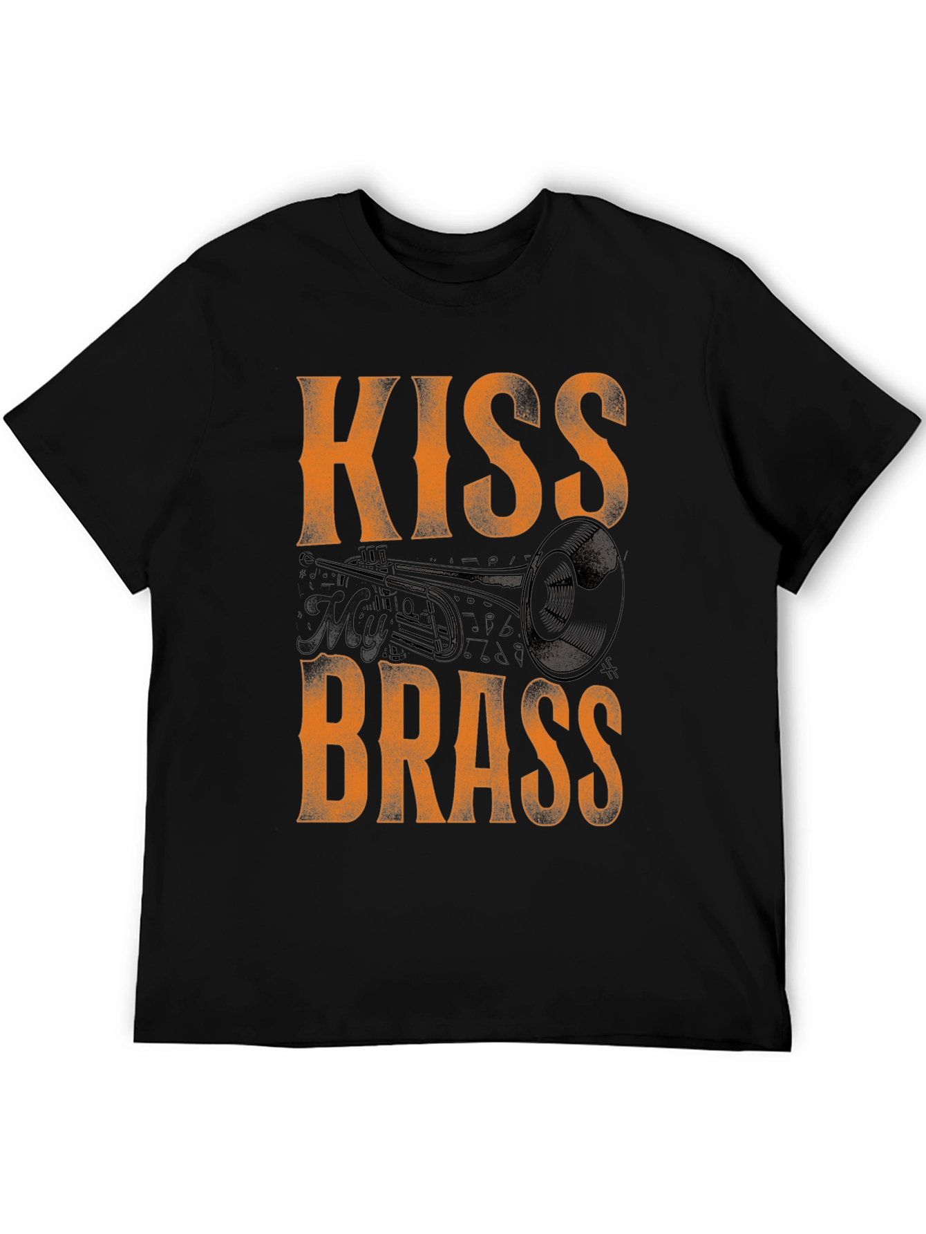 Kiss Brass T-Shirt - Music Lover Tee