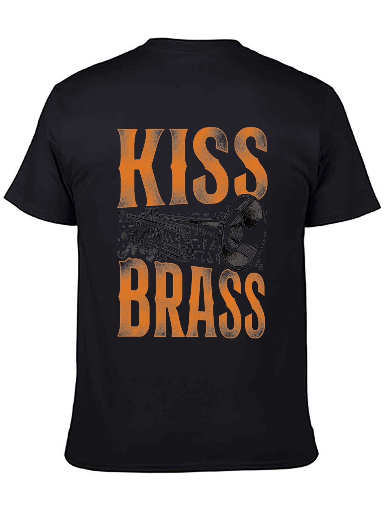 Kiss Brass T-Shirt - Music Lover Tee
