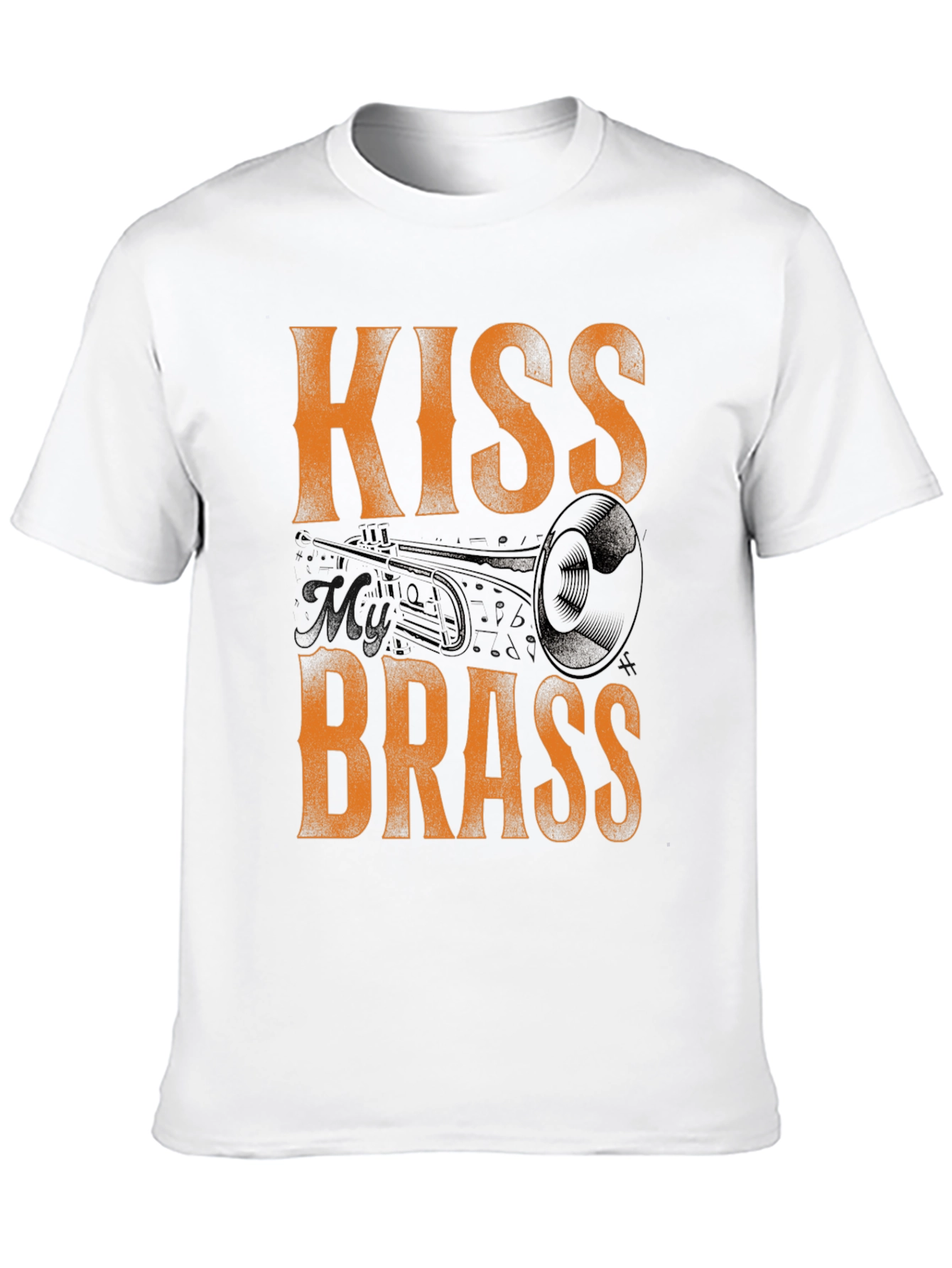 Kiss Brass T-Shirt - Music Lover Tee