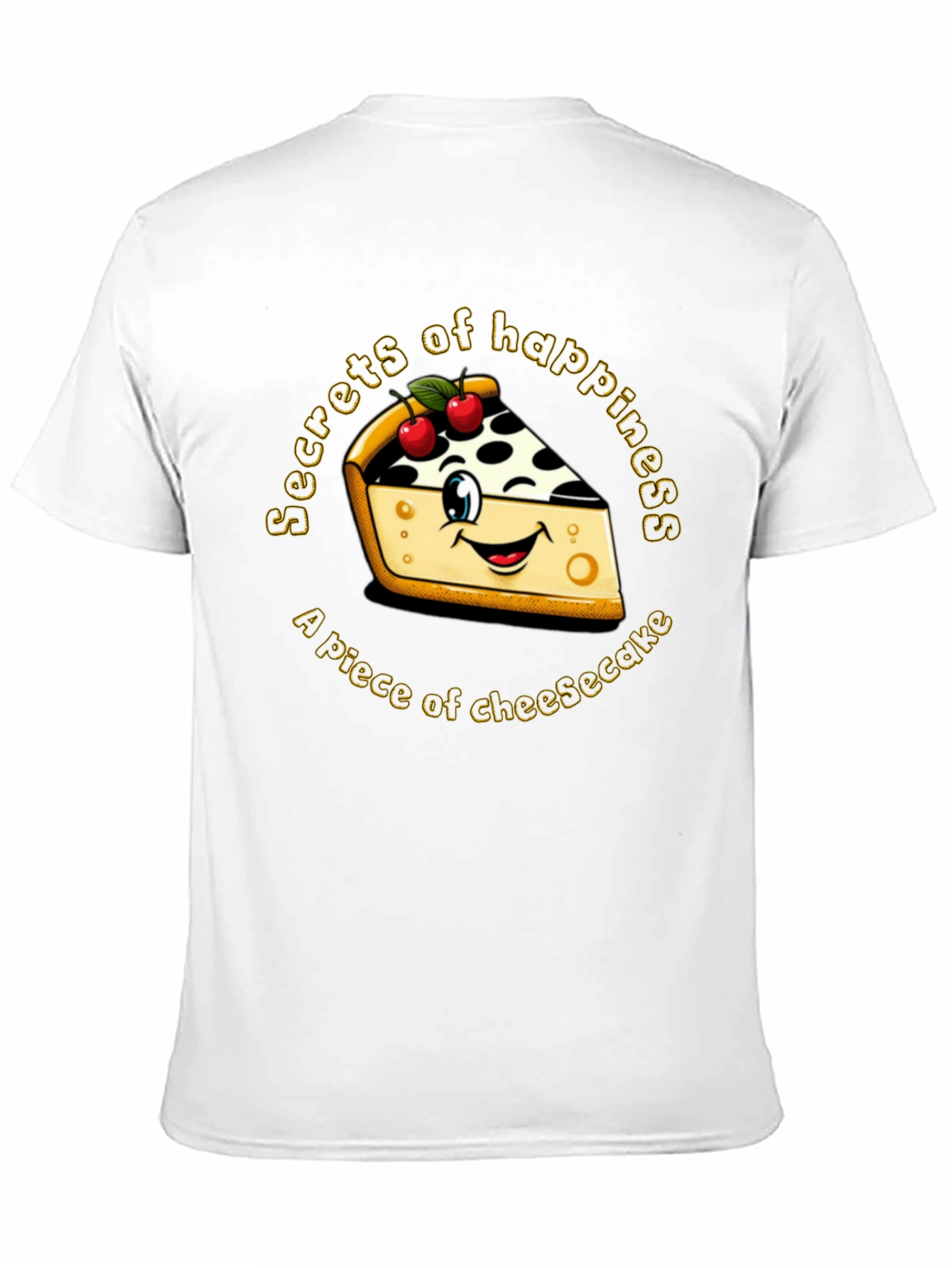 Cheesecake Happiness Graphic Tee