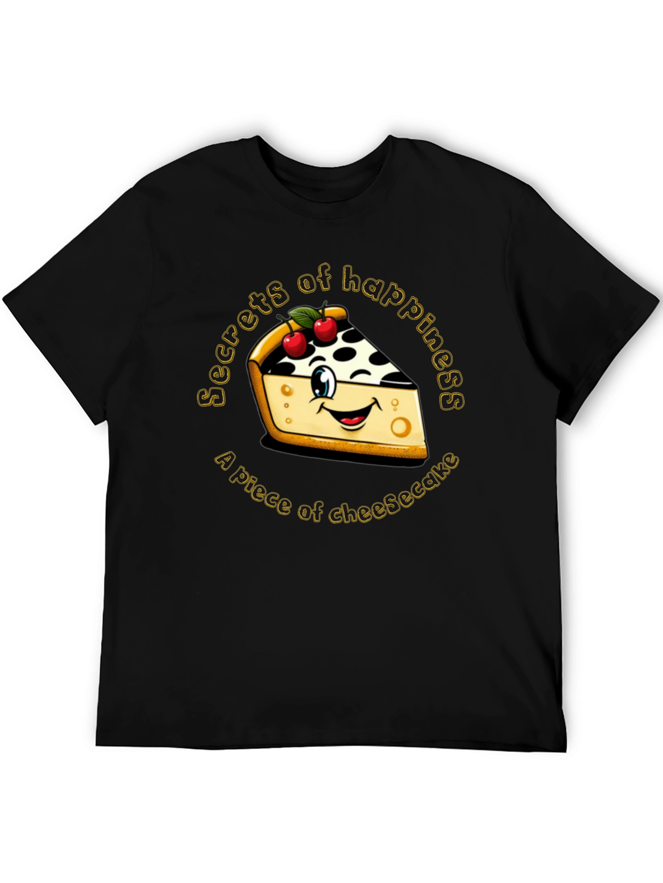 Cheesecake Happiness Graphic Tee