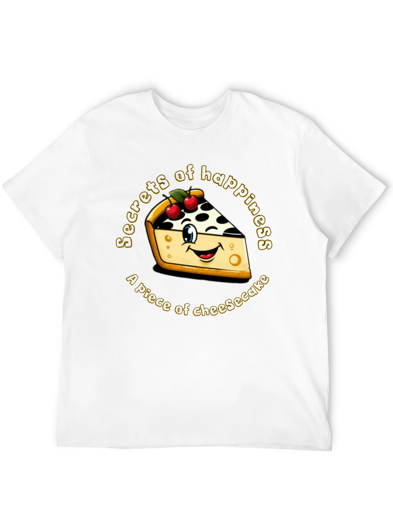 Cheesecake Happiness Graphic Tee