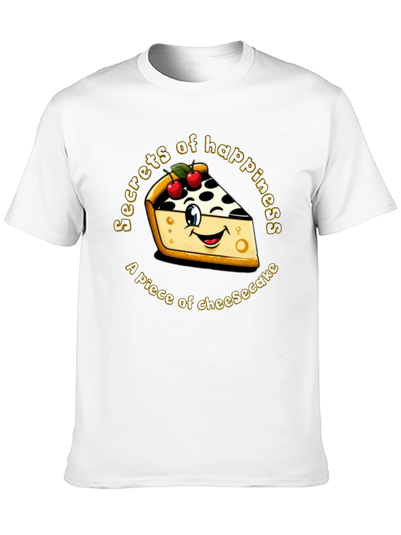 Cheesecake Happiness Graphic Tee
