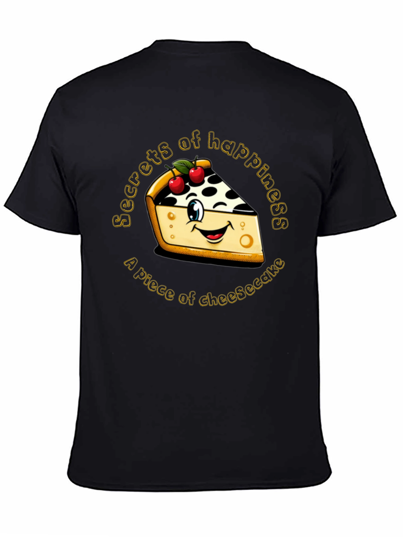 Cheesecake Happiness Graphic Tee