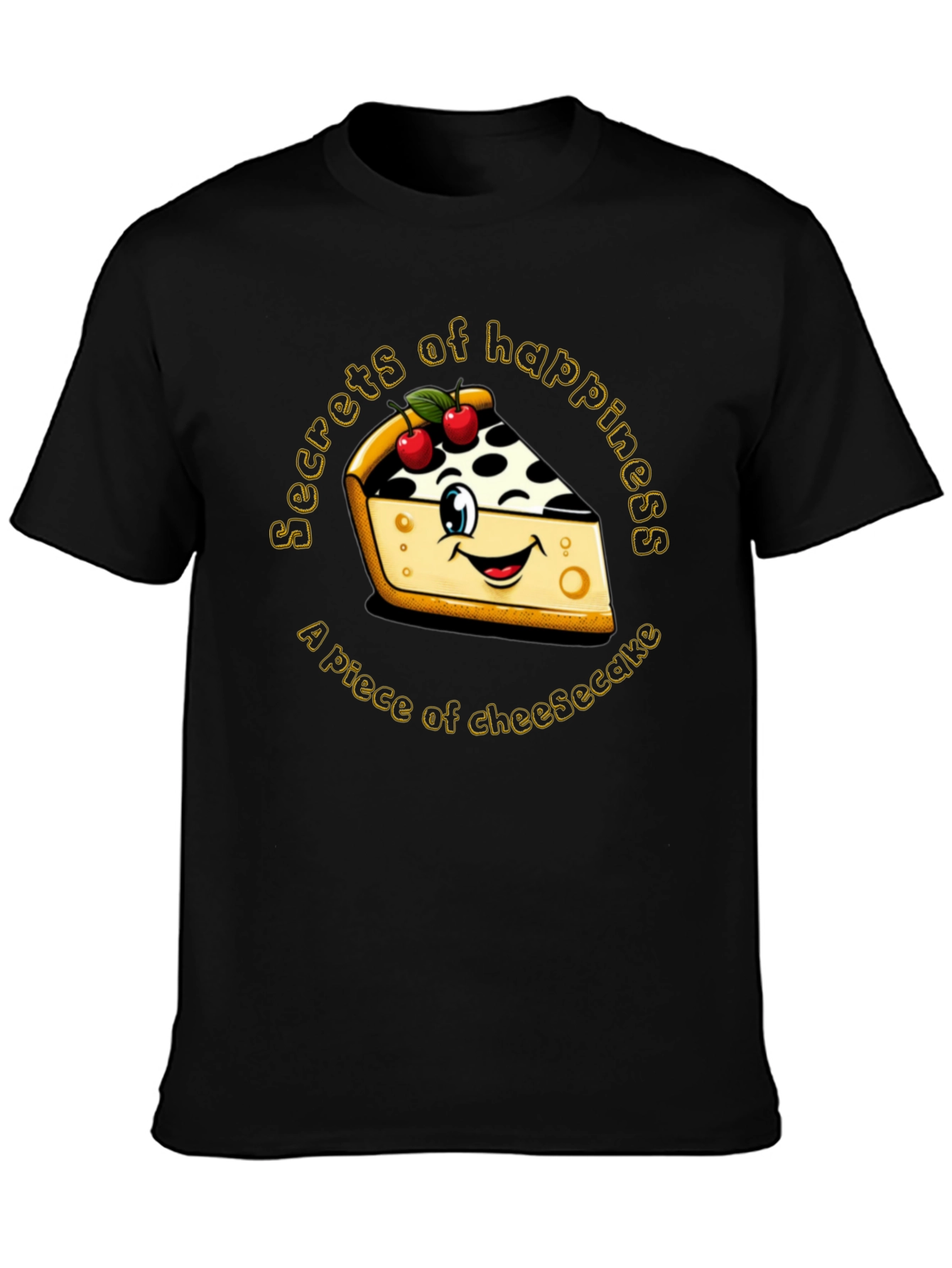 Cheesecake Happiness Graphic Tee