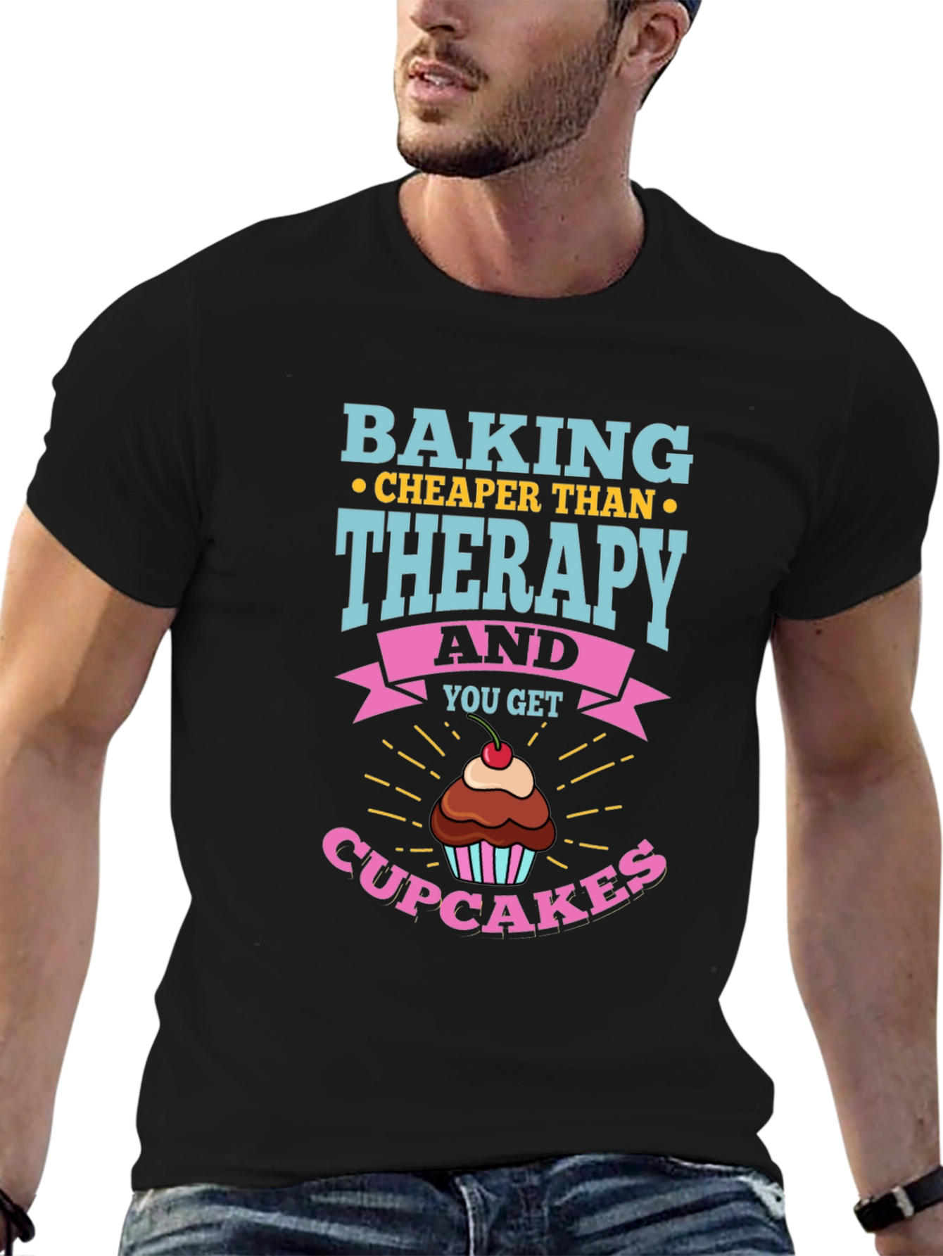 Baking Cheaper Than Therapy T-Shirt