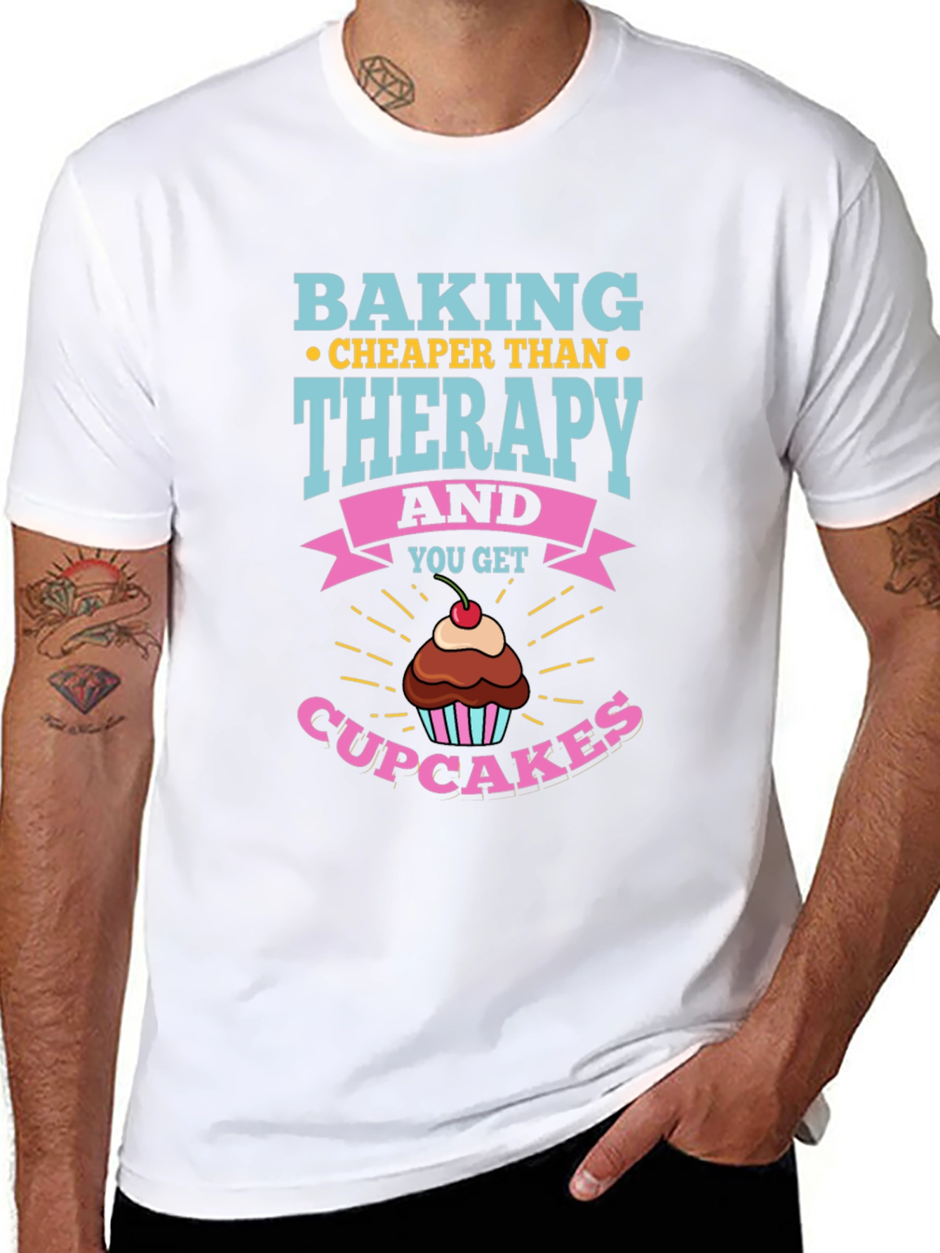Baking Cheaper Than Therapy T-Shirt