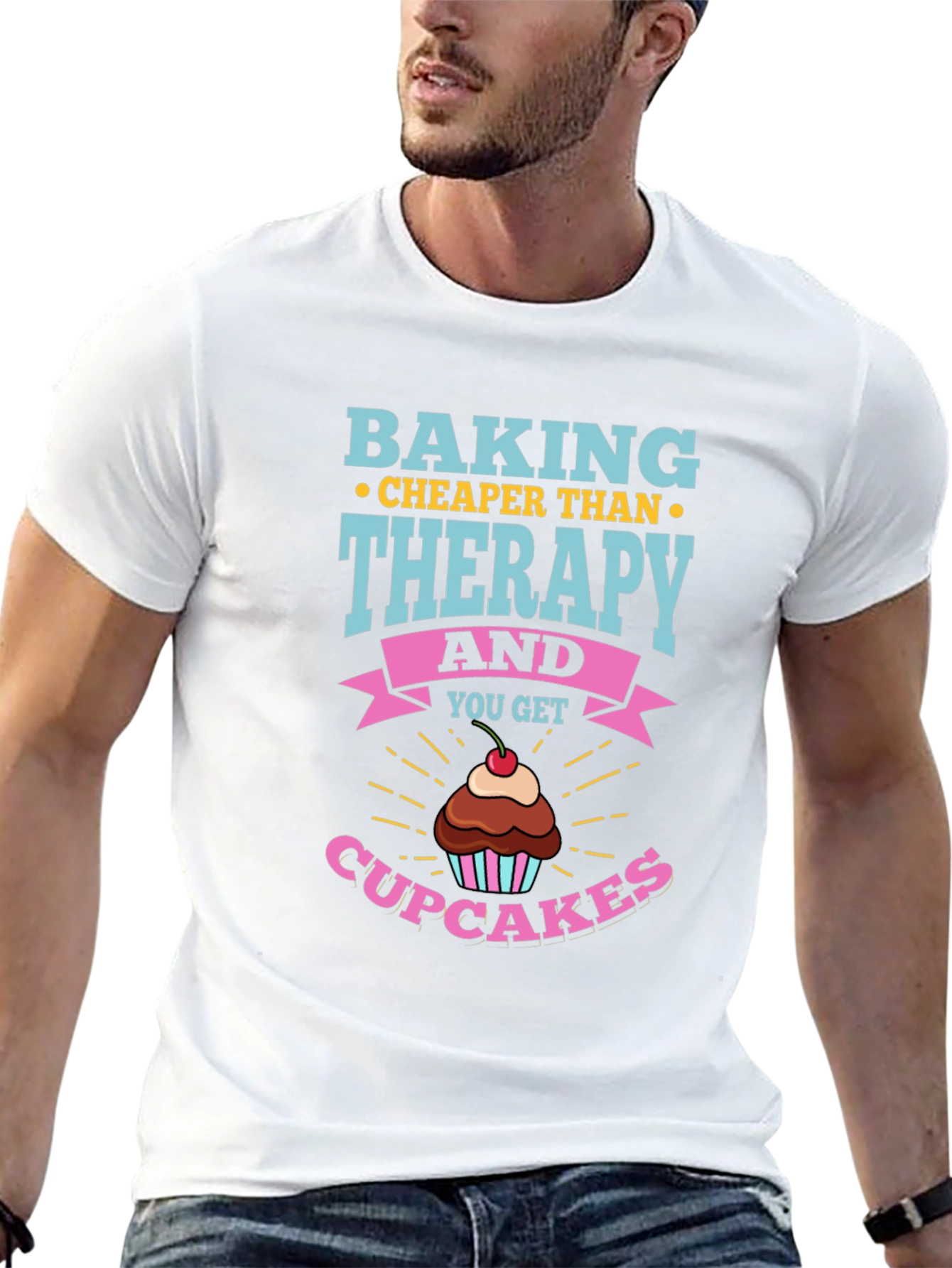 Baking Cheaper Than Therapy T-Shirt
