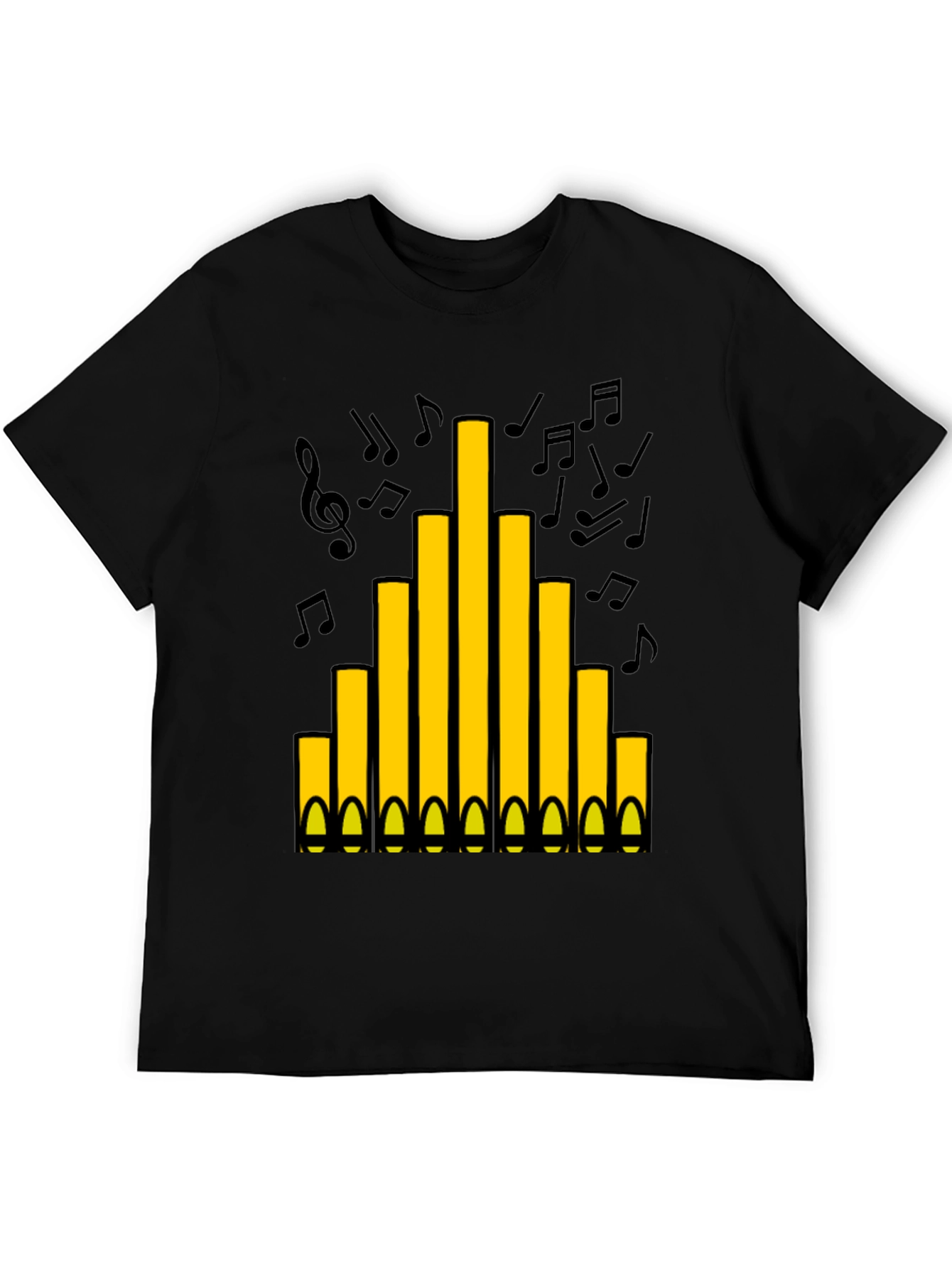 Organ Pipes T-Shirt - Musical Instrument Tee