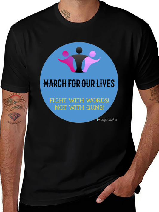 March For Our Lives T-Shirt: Fight With Words!