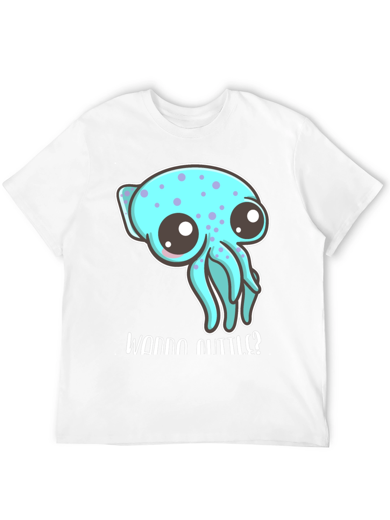 Cute Octopus T-Shirt - Wanna Cuddle?