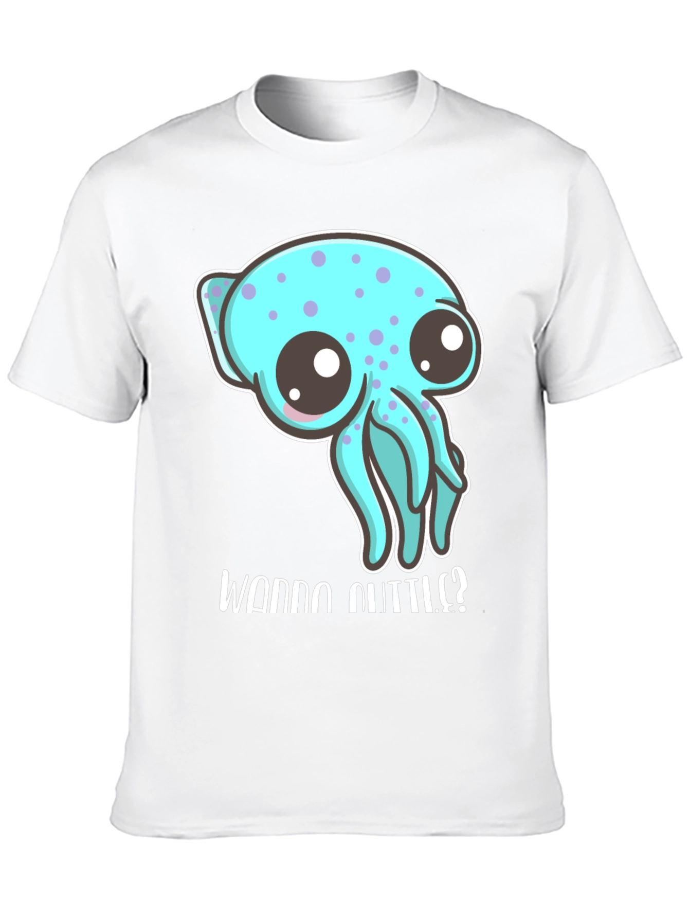Cute Octopus T-Shirt - Wanna Cuddle?