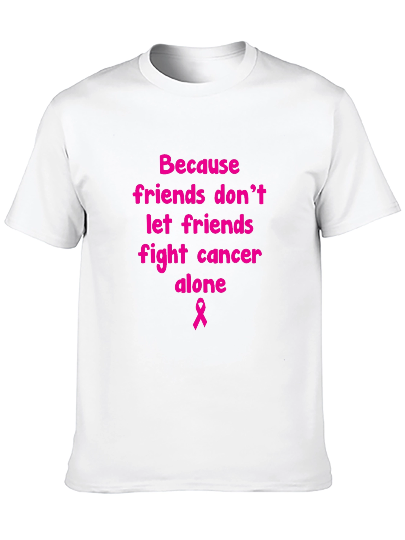 Pink Ribbon Cancer Awareness Tee