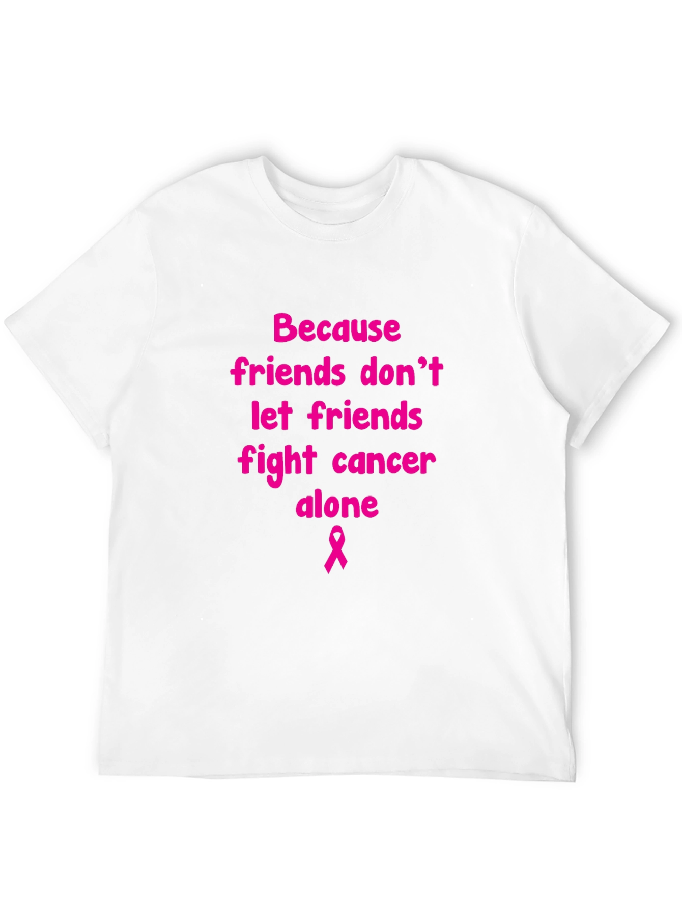 Pink Ribbon Cancer Awareness Tee