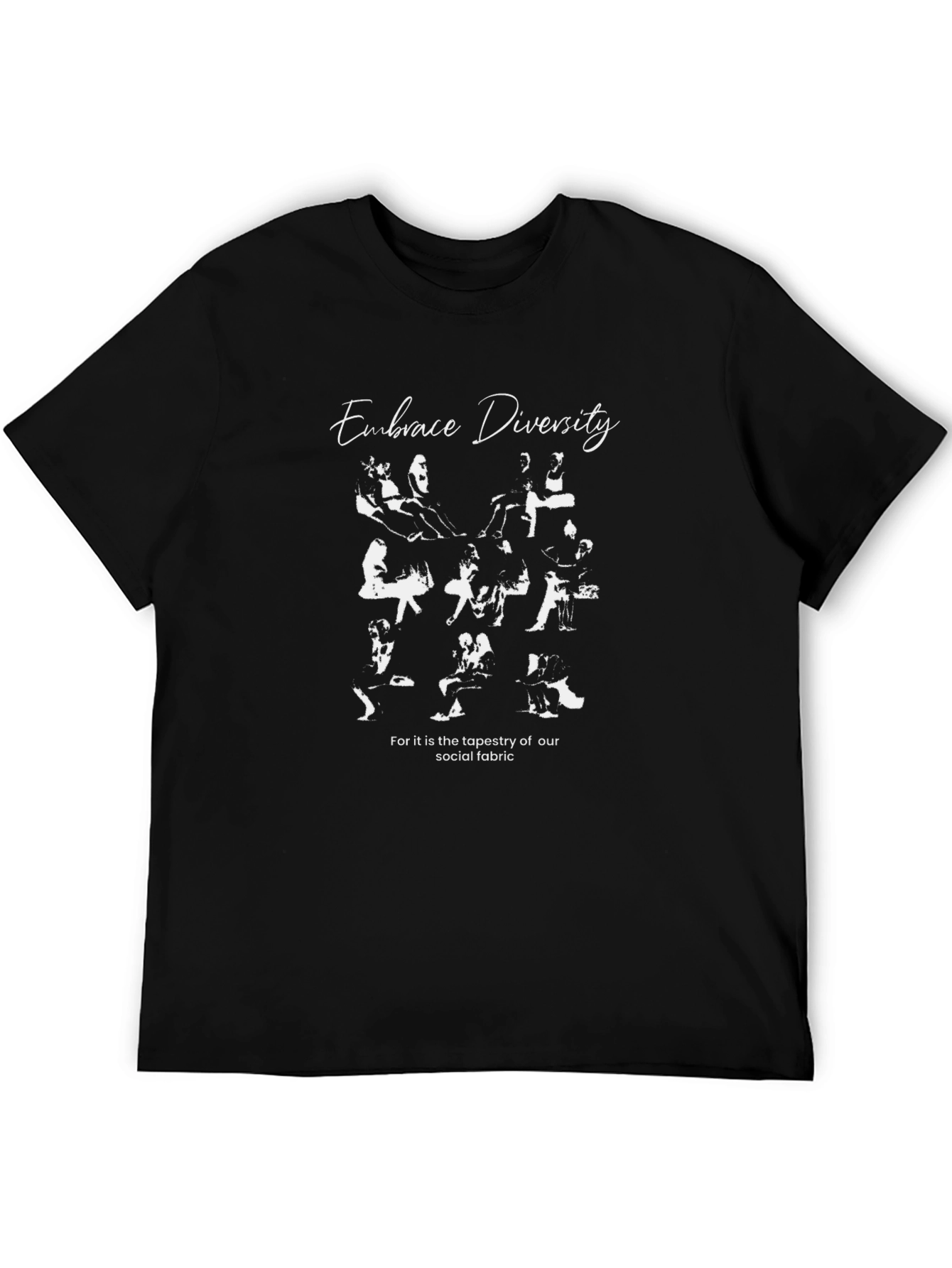 Embrace Diversity Graphic T-Shirt
