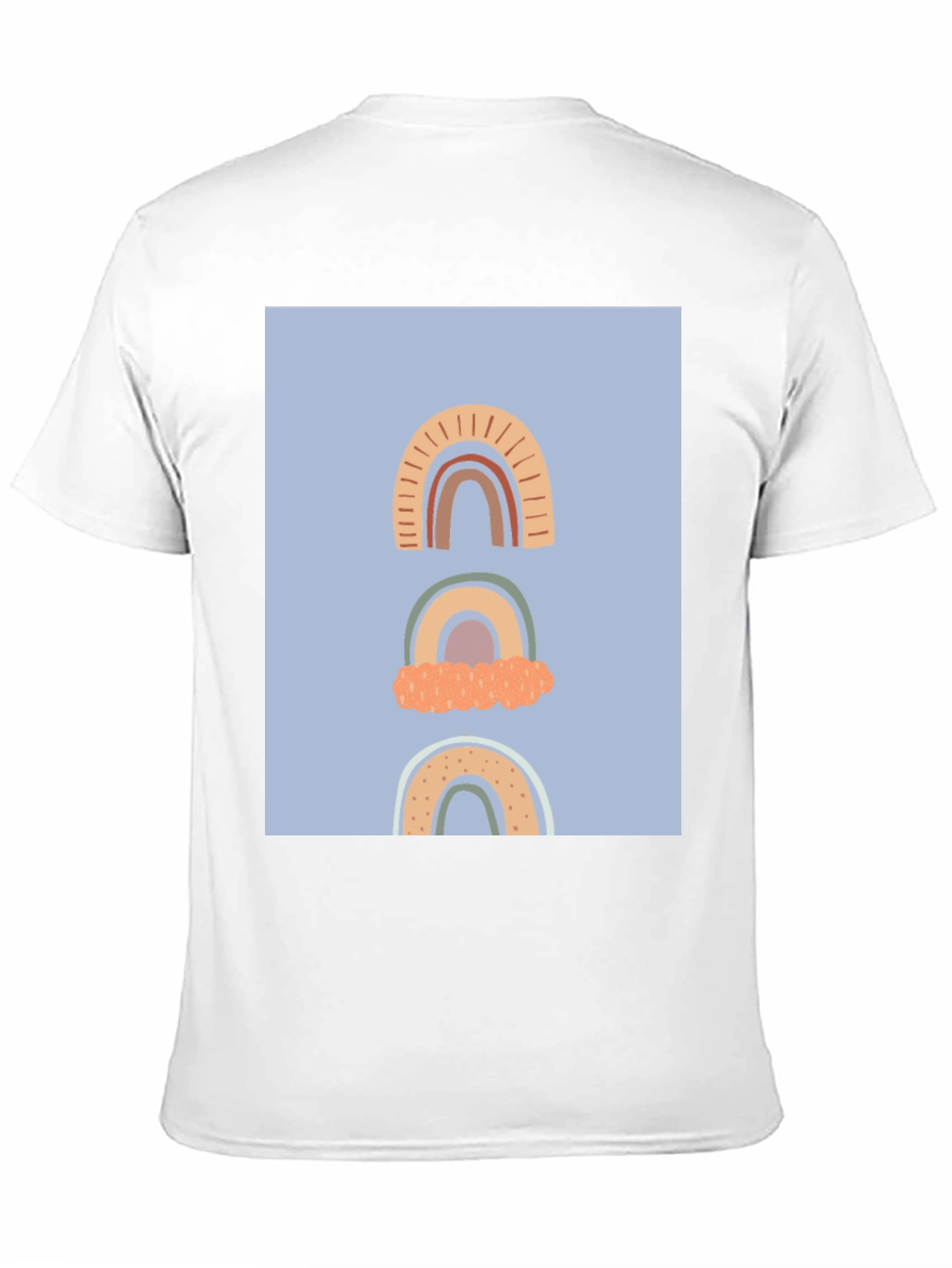 Rainbow Graphic Black T-Shirt