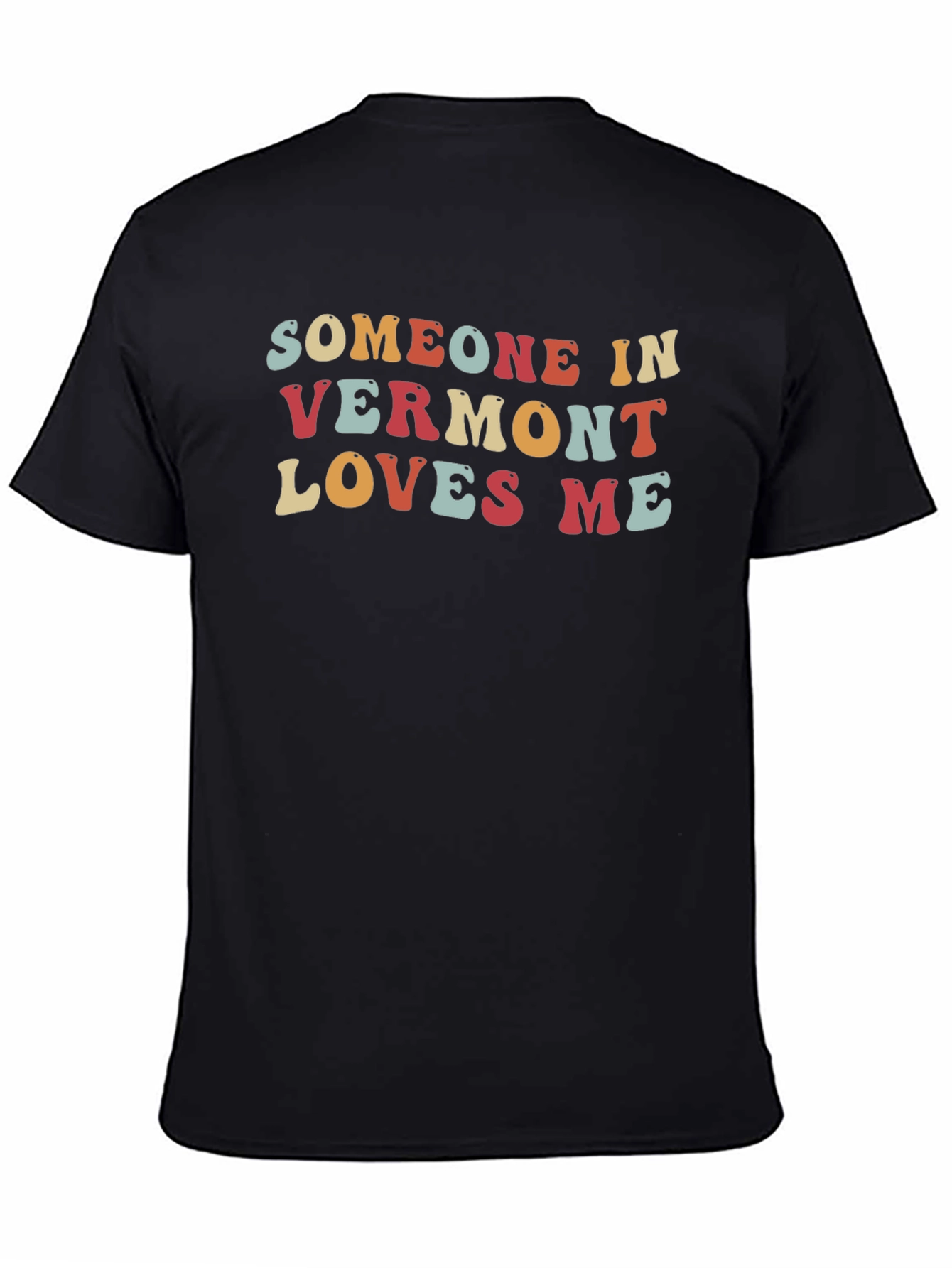 Vermont Lover Unisex Black T-Shirt