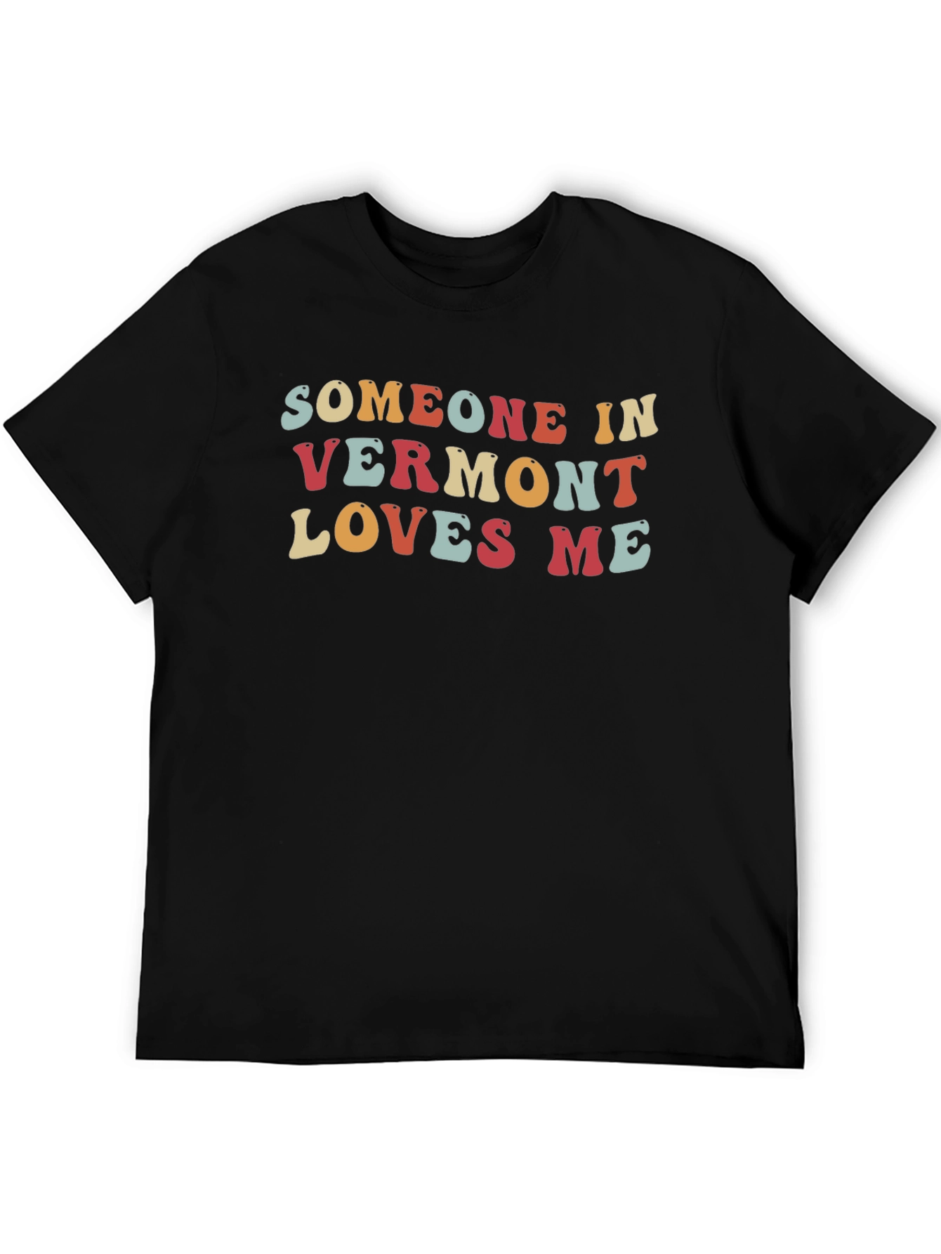Vermont Lover Unisex Black T-Shirt